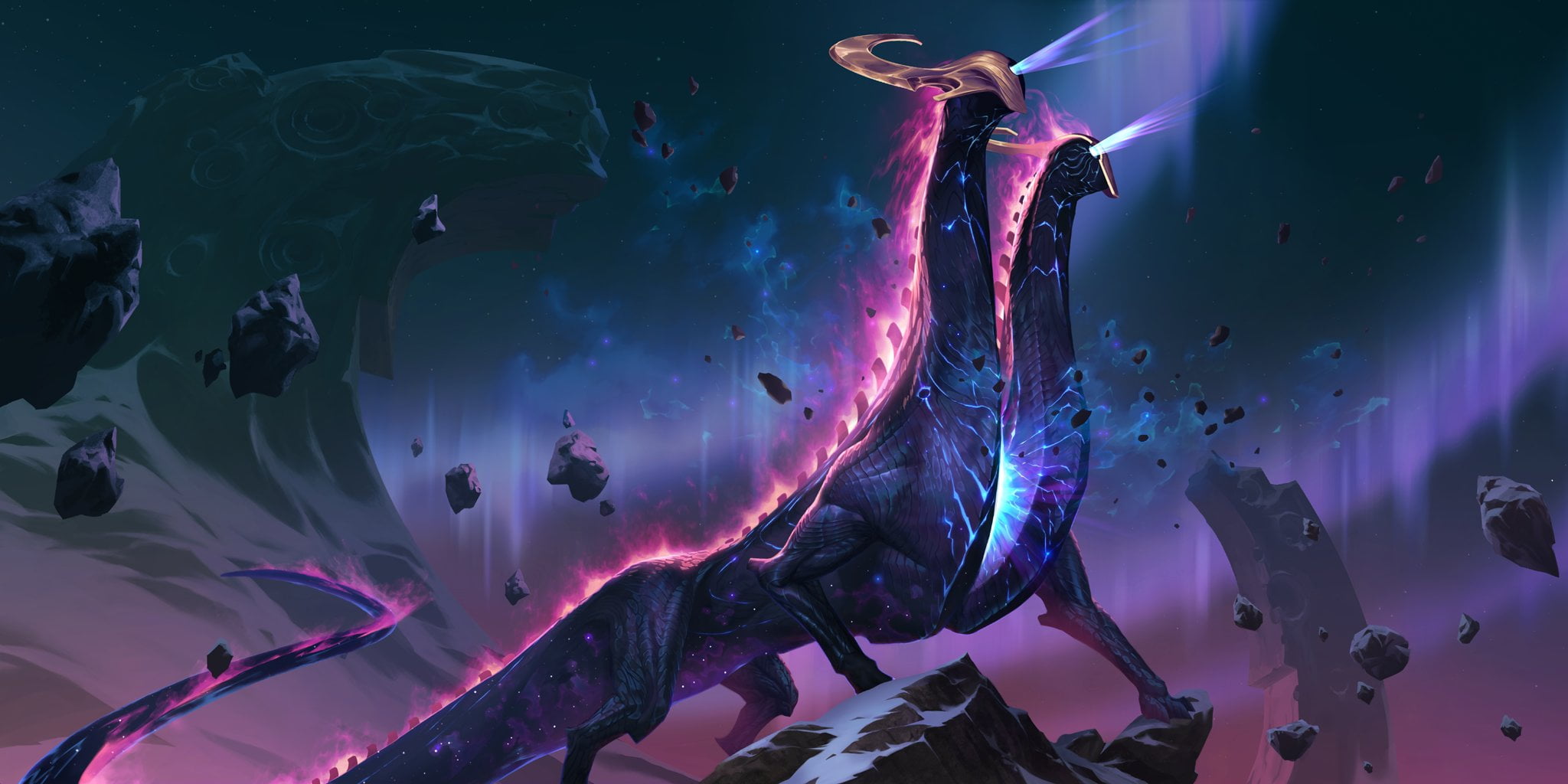 cosmic horror, 1080P, neon, creature, aliens, Legends of Runeterra, HD Wallpaper