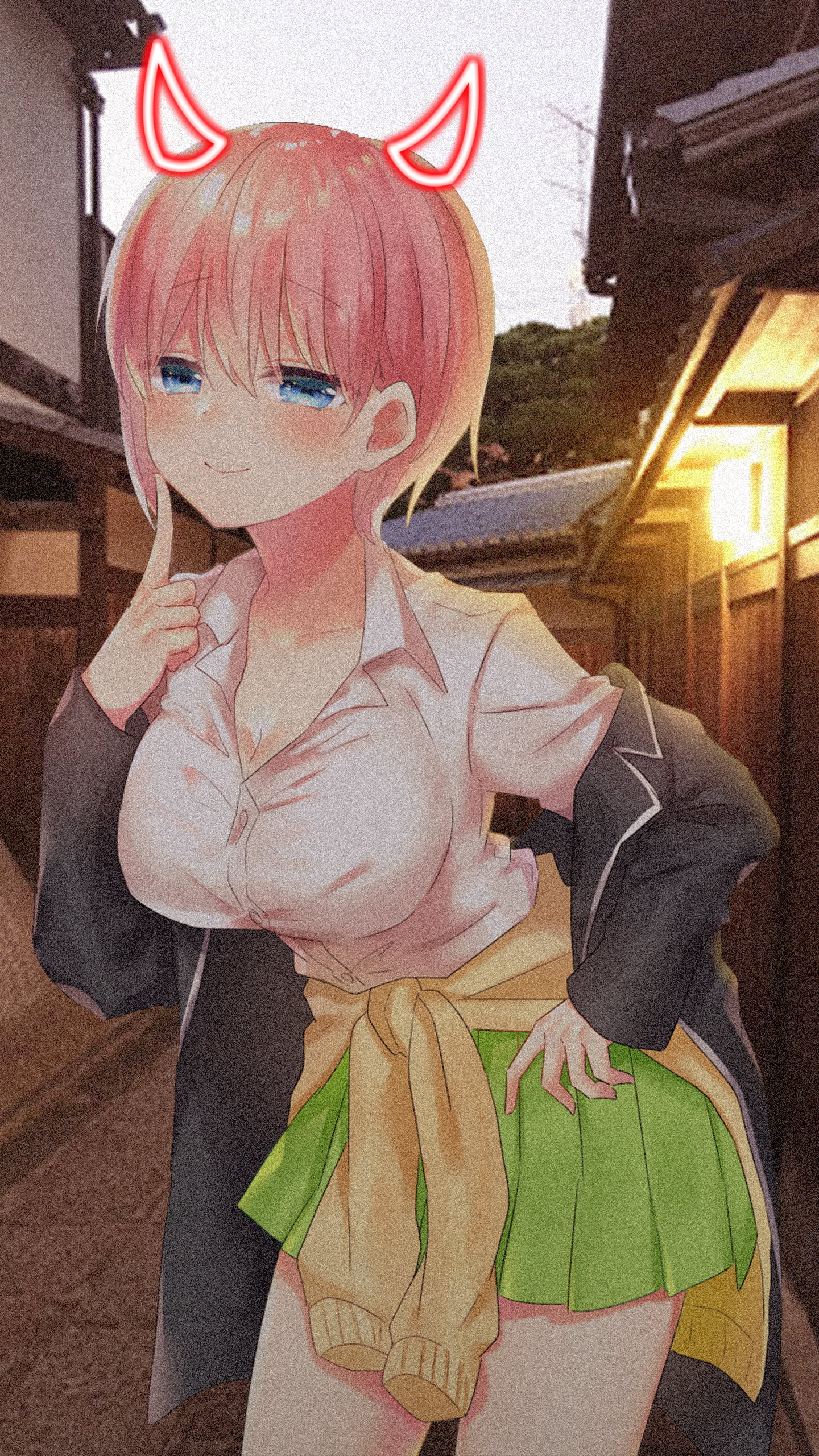anime girls, 2K, 5-toubun no Hanayome, Nakano Ichika, Phone HD Wallpaper