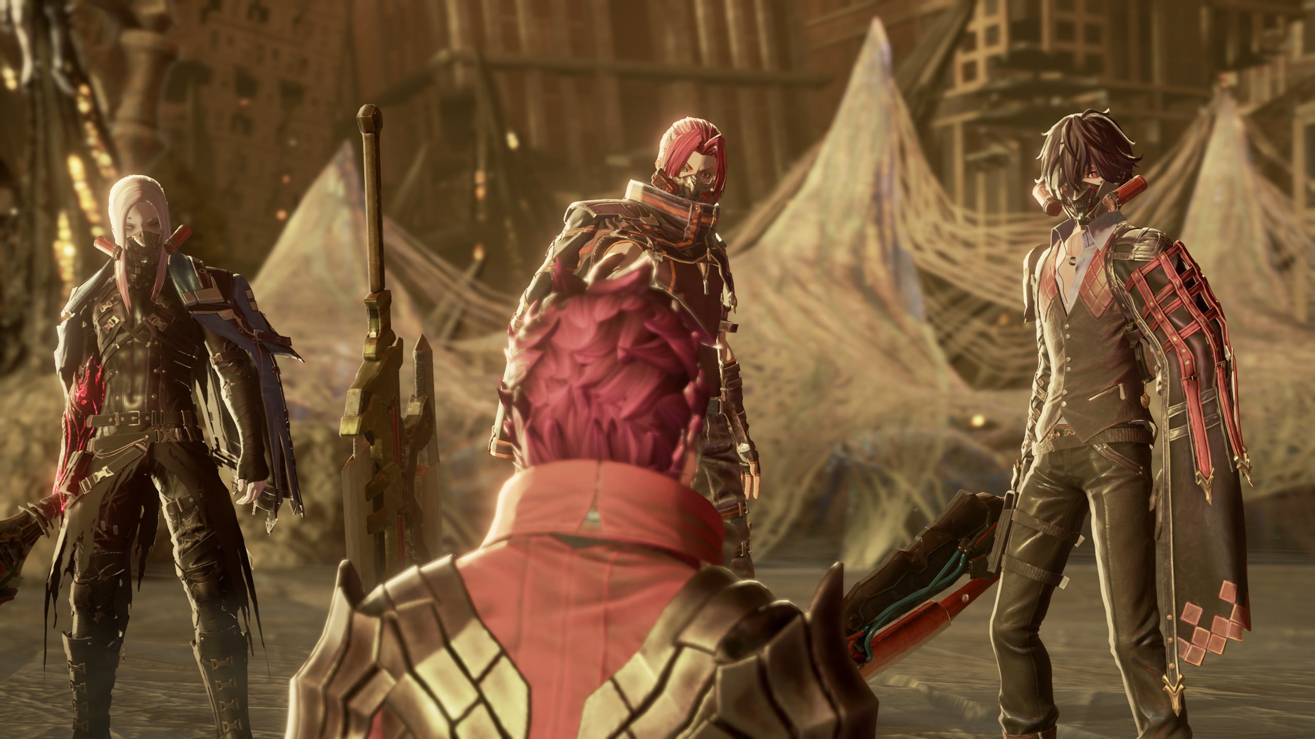 anime, 2K, vampires, Code Vein, HD Wallpaper