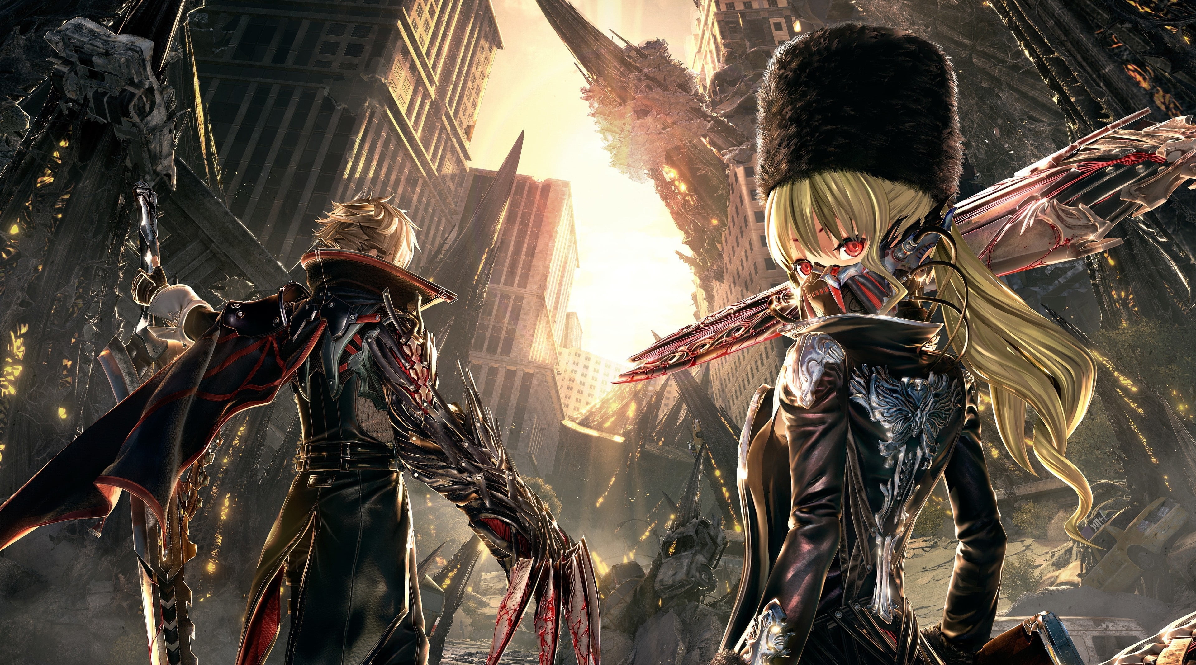 ruins, 4K, Code Vein, the game, the city, HD Wallpaper