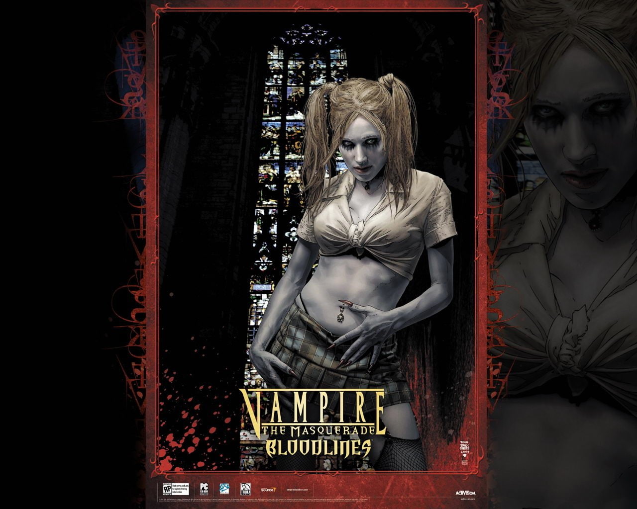 720P, Vampire: The Masquerade, Video Game, HD Wallpaper