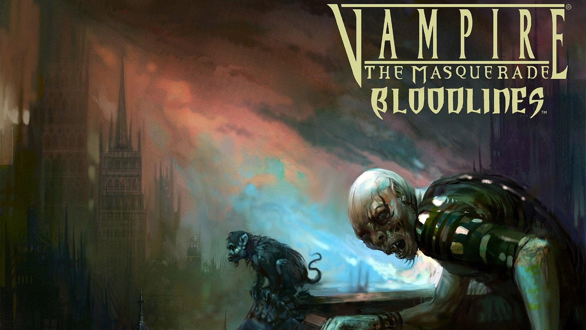 1080P, Vampire: The Masquerade, Video Game, HD Wallpaper