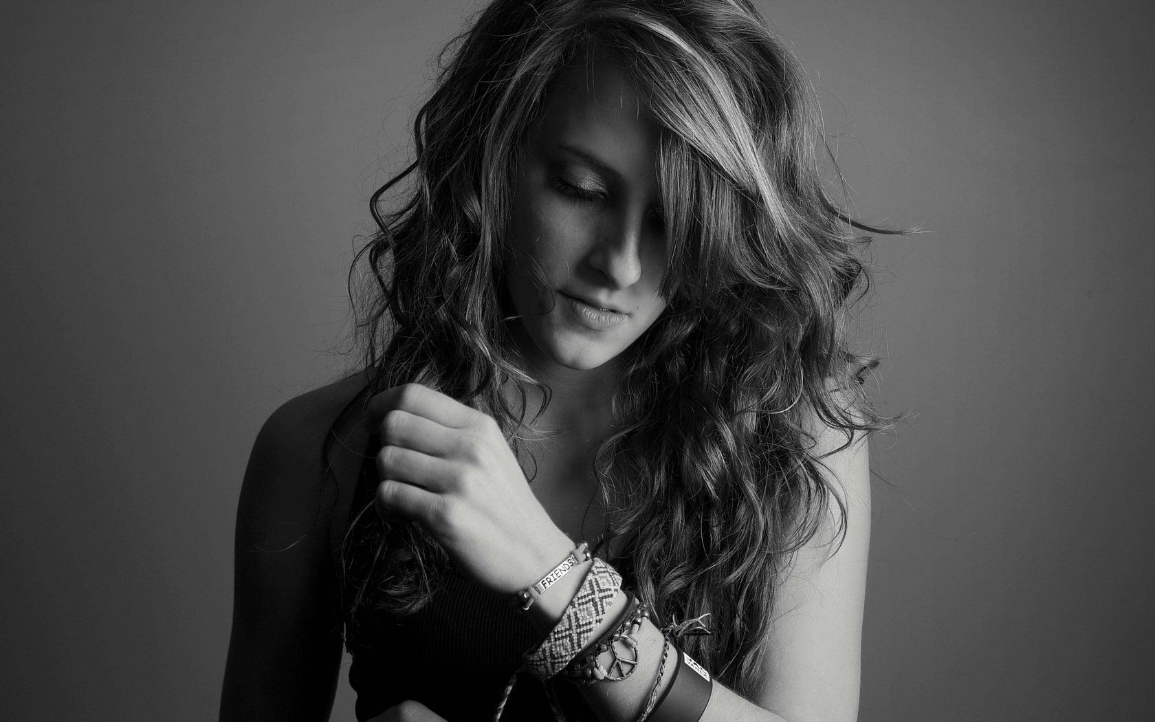 face, woman, 720P, mood, bracelets, gril, beauty, HD Wallpaper