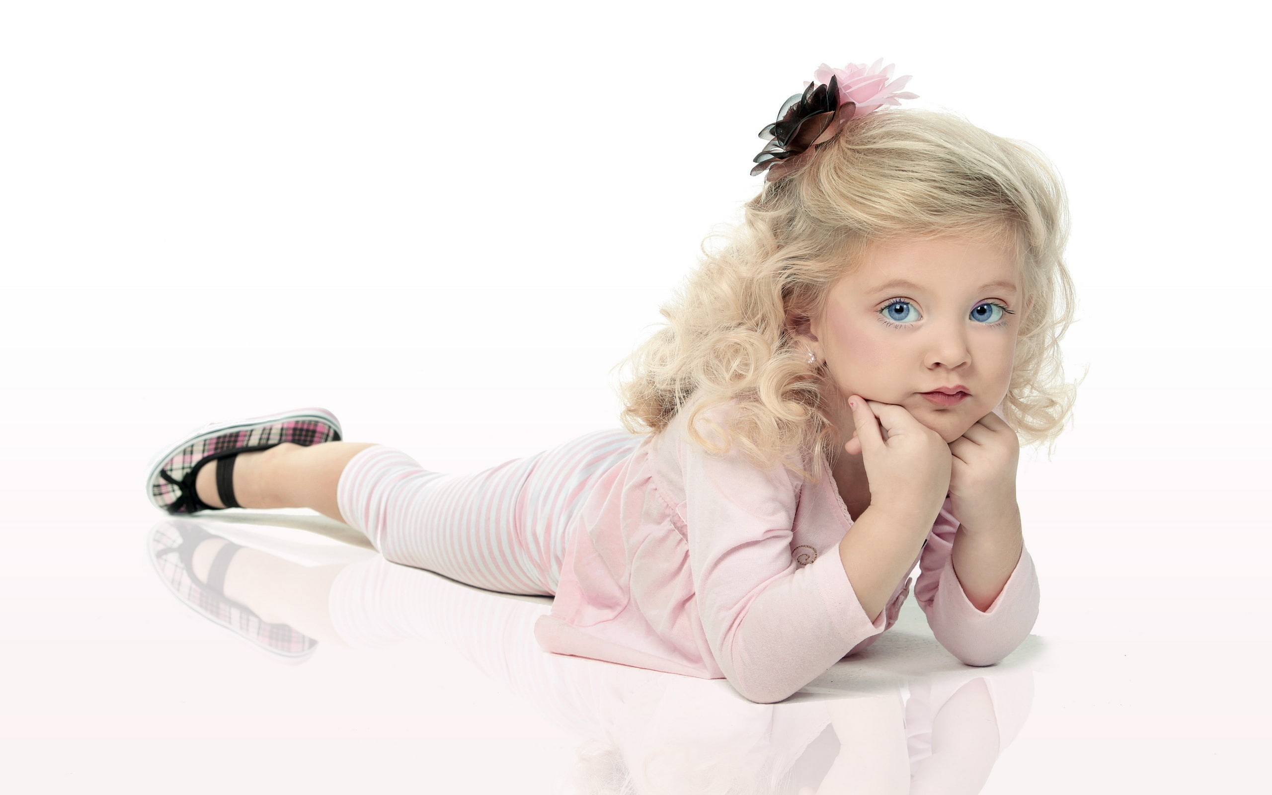 Blue, Little, 2K, Eye, Princess, eyed, Lovely, HD Wallpaper