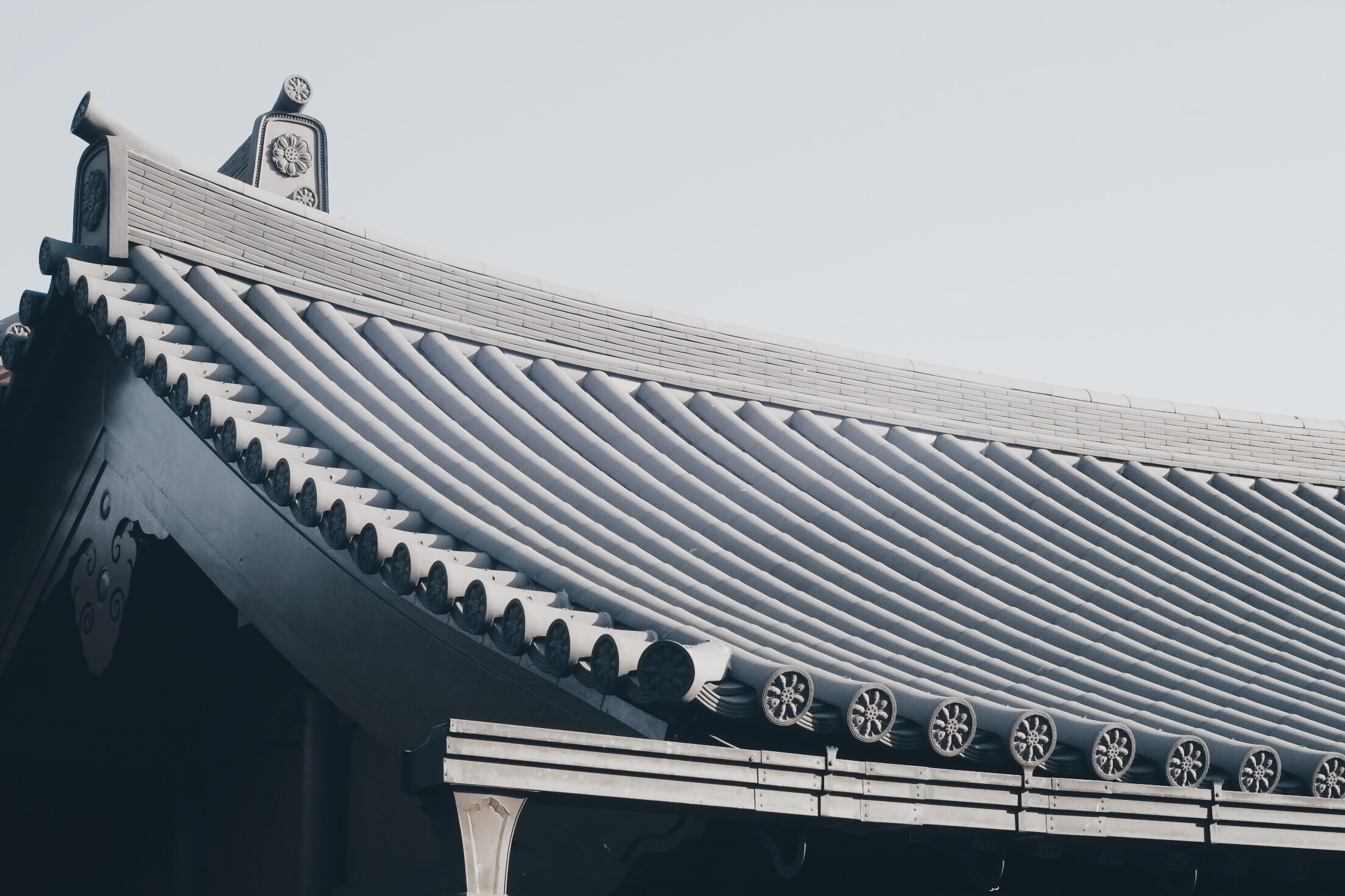1080P, abstract, arch, rooftops, Asia, HD Wallpaper