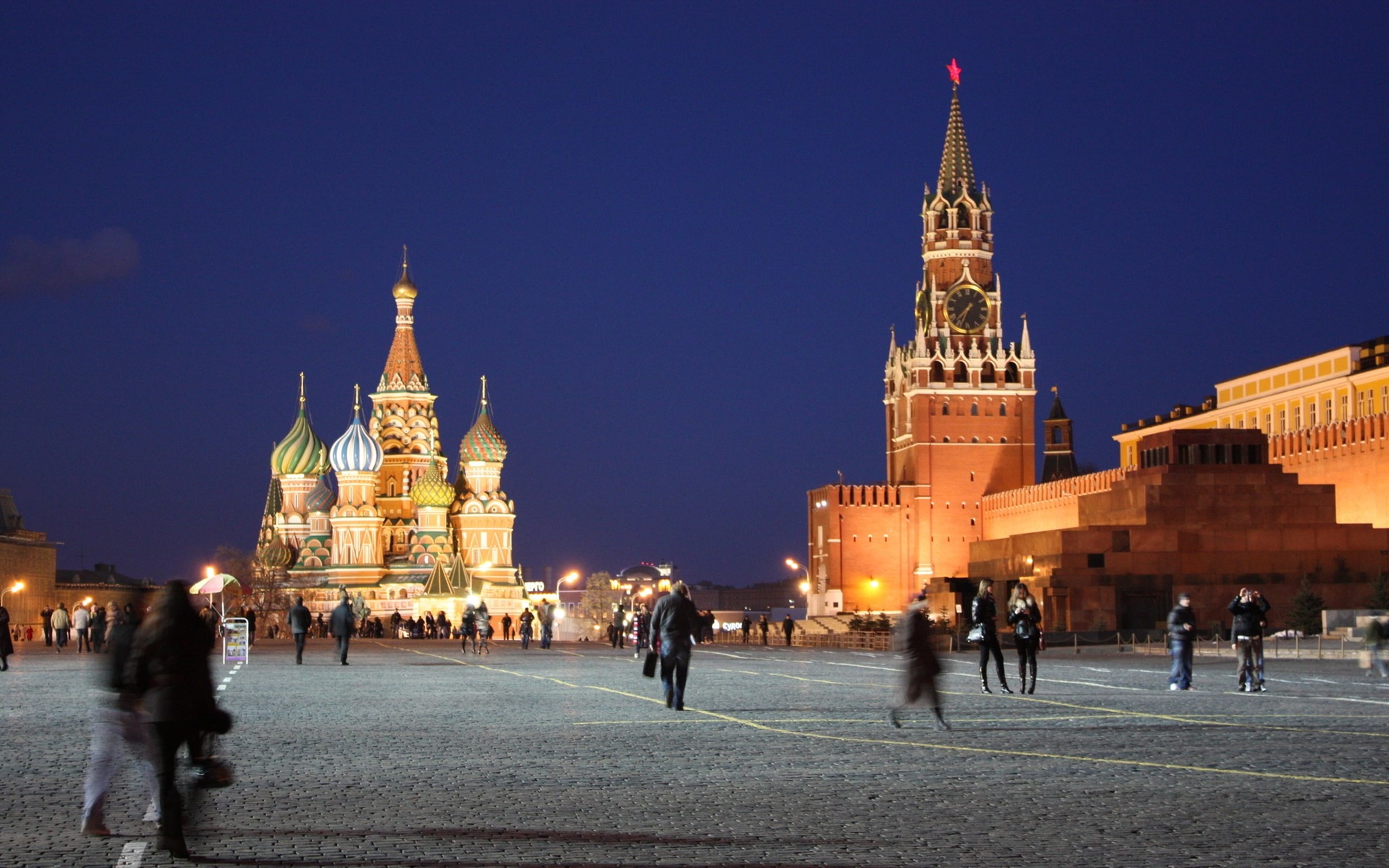 russia, red, moscow, kremlin, 2K, cathedral, square, basil, saint, cityscapes, s, HD Wallpaper