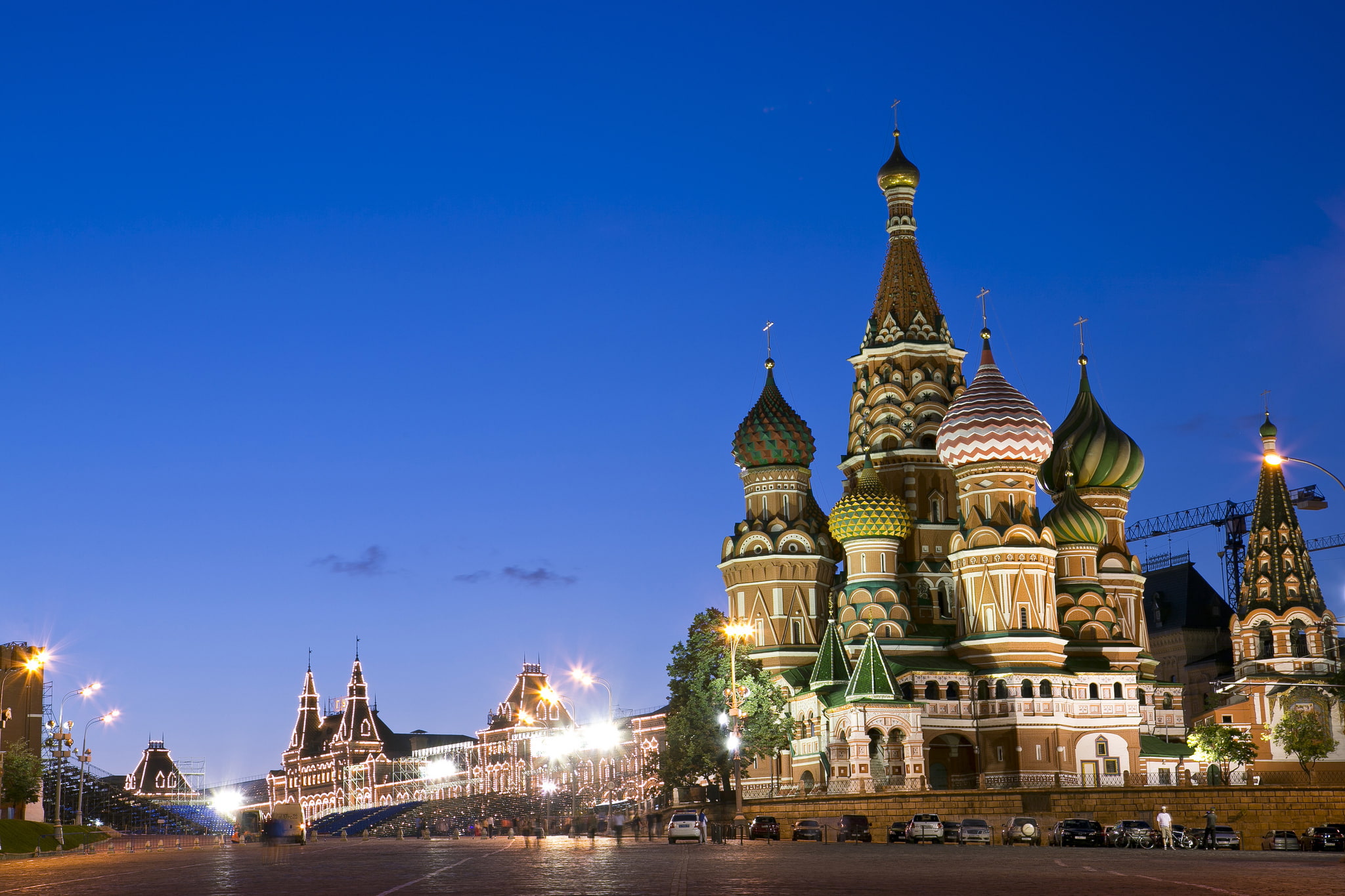 architecture, capital Cities, st, ornate, cathedral, place of worship, europe, outdoors, russian Culture, dusk, old, no people, history, built Structure, HD Wallpaper