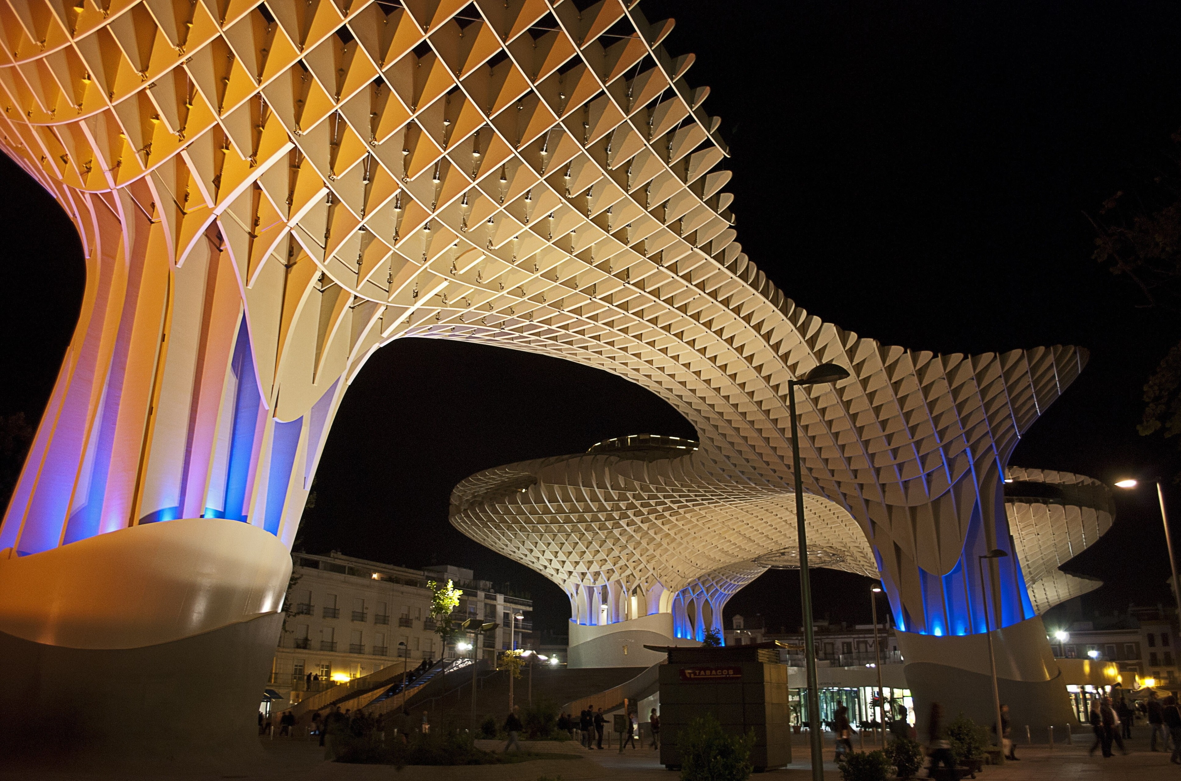 4K, metropol parasol 4k  theme, HD Wallpaper