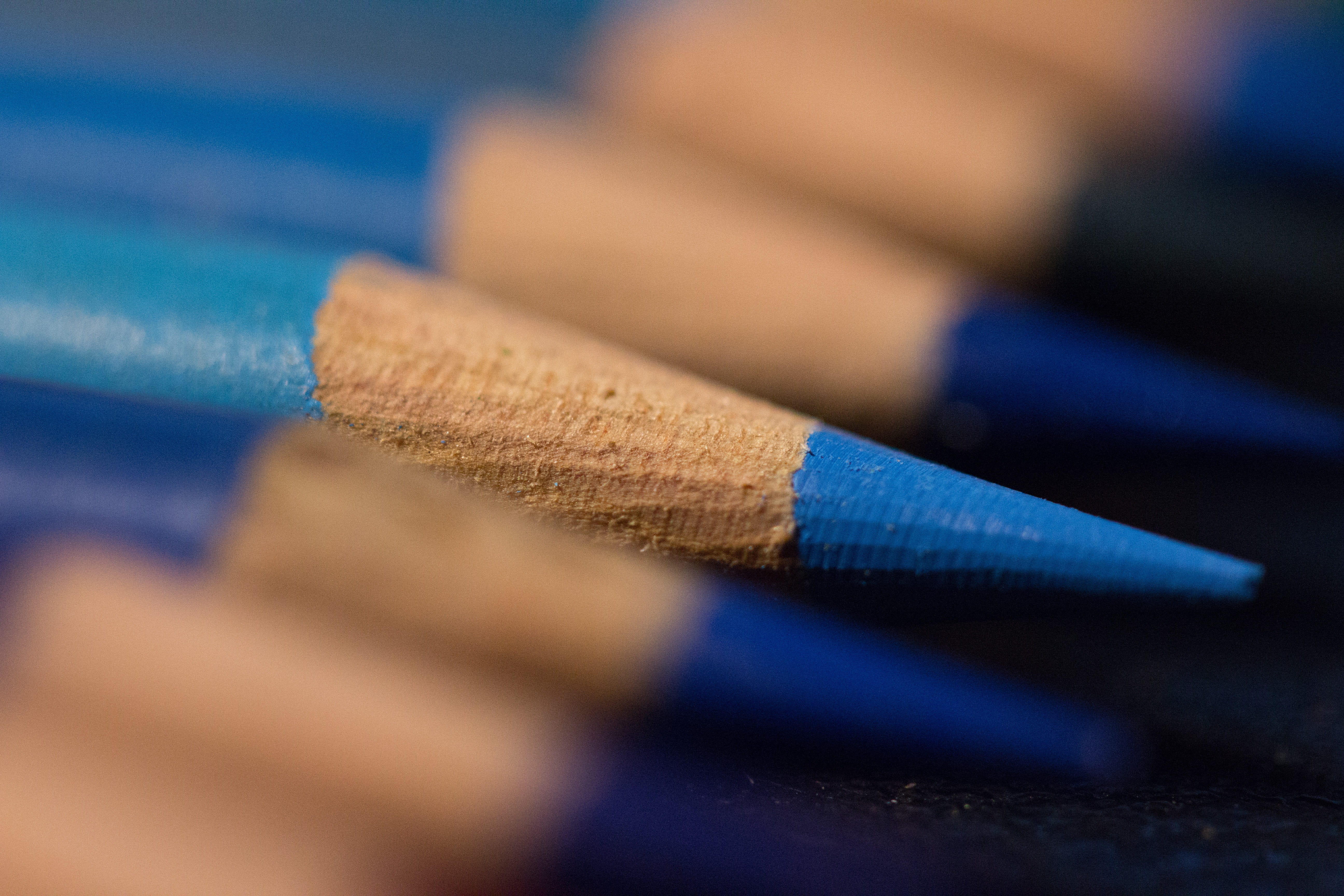 group of objects, choice, wood - material, color, pens, studio shot, colorful, 5K, backgrounds, crayons, creativity, multi colored, no people, art and craft, HD Wallpaper