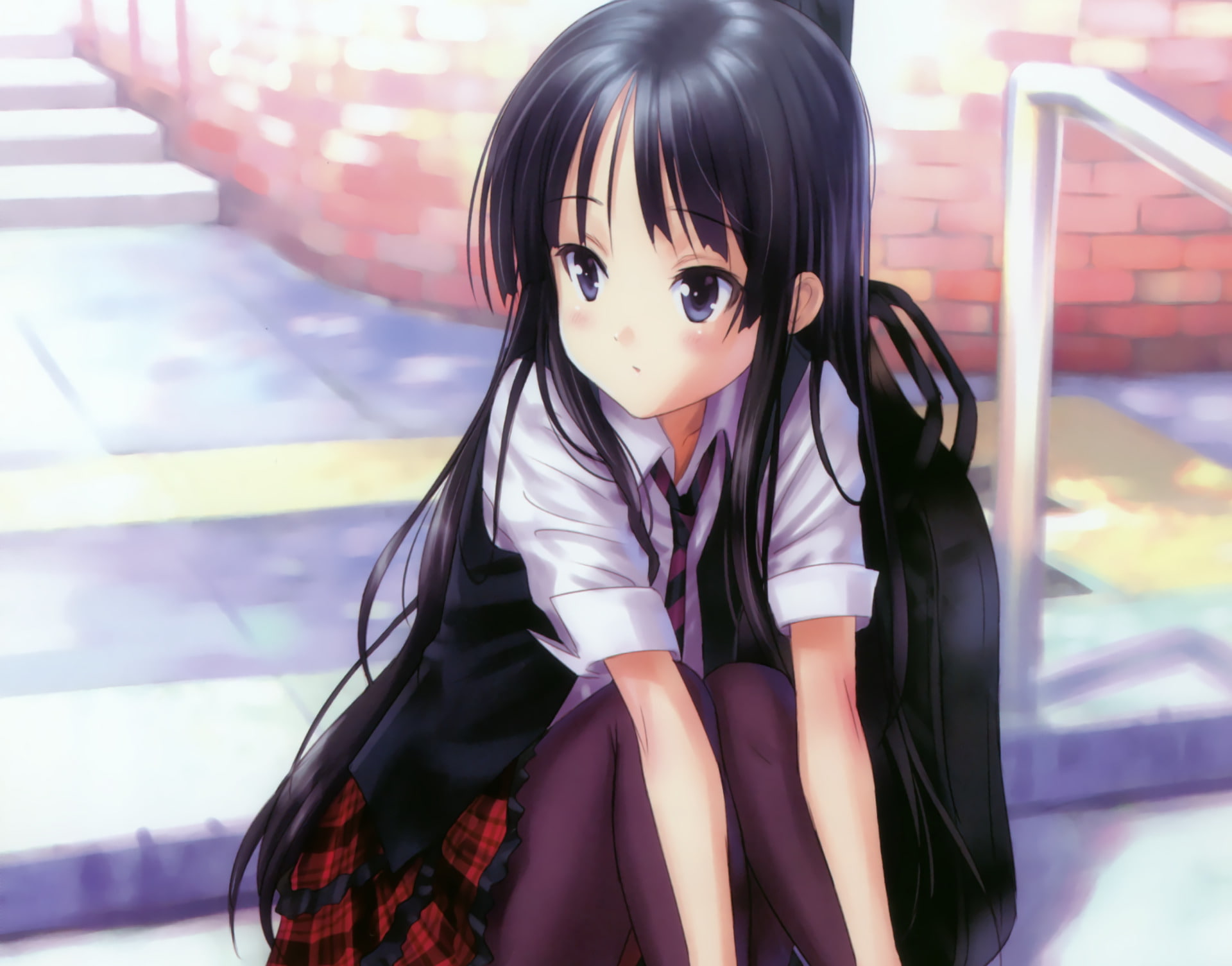 Mio Akiyama, Anime, K-ON!, 1080P, HD Wallpaper