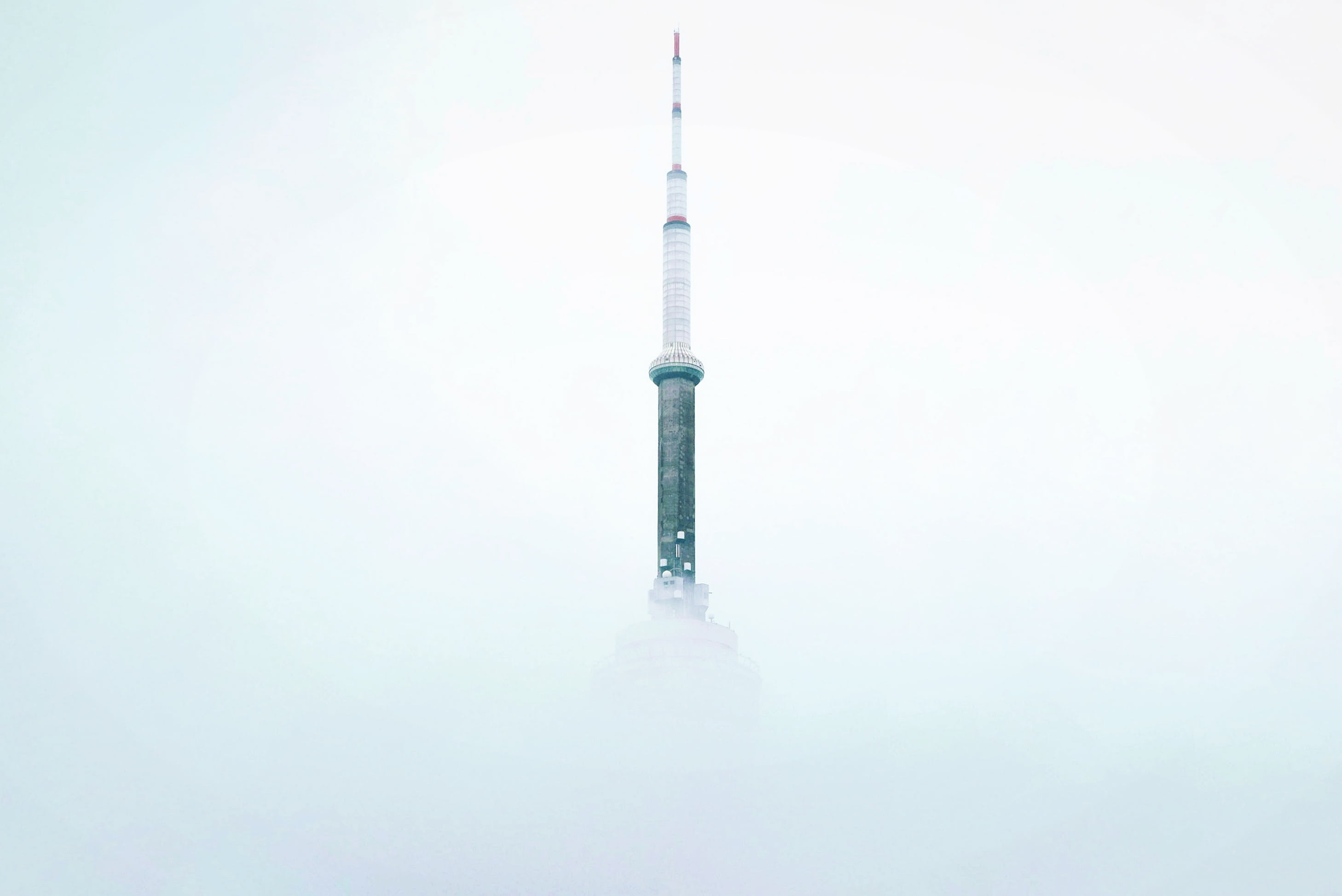 design, communication, day, steeple, modern, skyscraper, care, winter, syringe, high, no people, urban Scene, fog, healthcare and medicine, medical supplies, HD Wallpaper