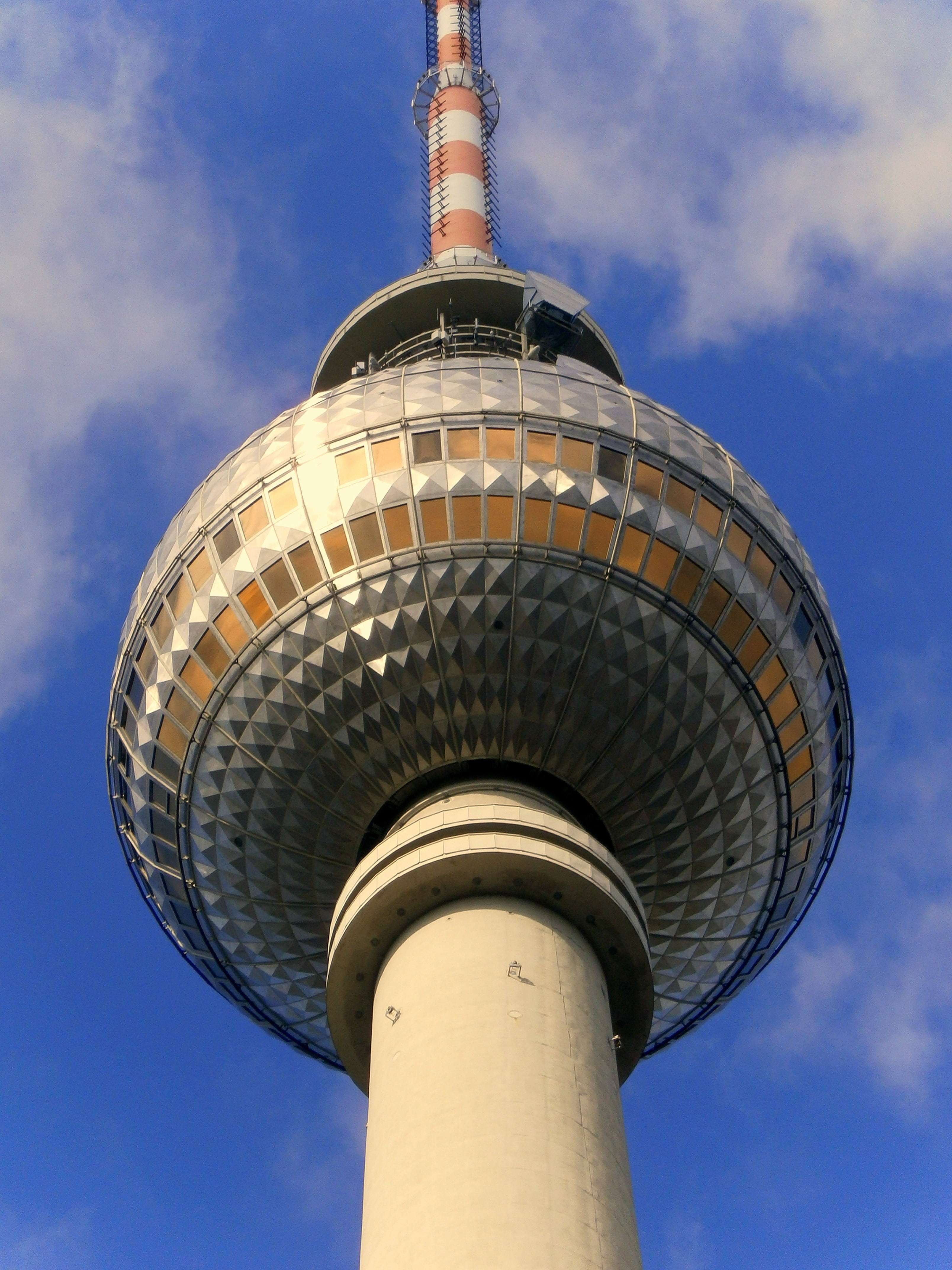 tower, architecture, capital, day, building, alexanderplatz, communication, low angle view, nature, built Structure, building exterior, technology, spire, Phone HD Wallpaper