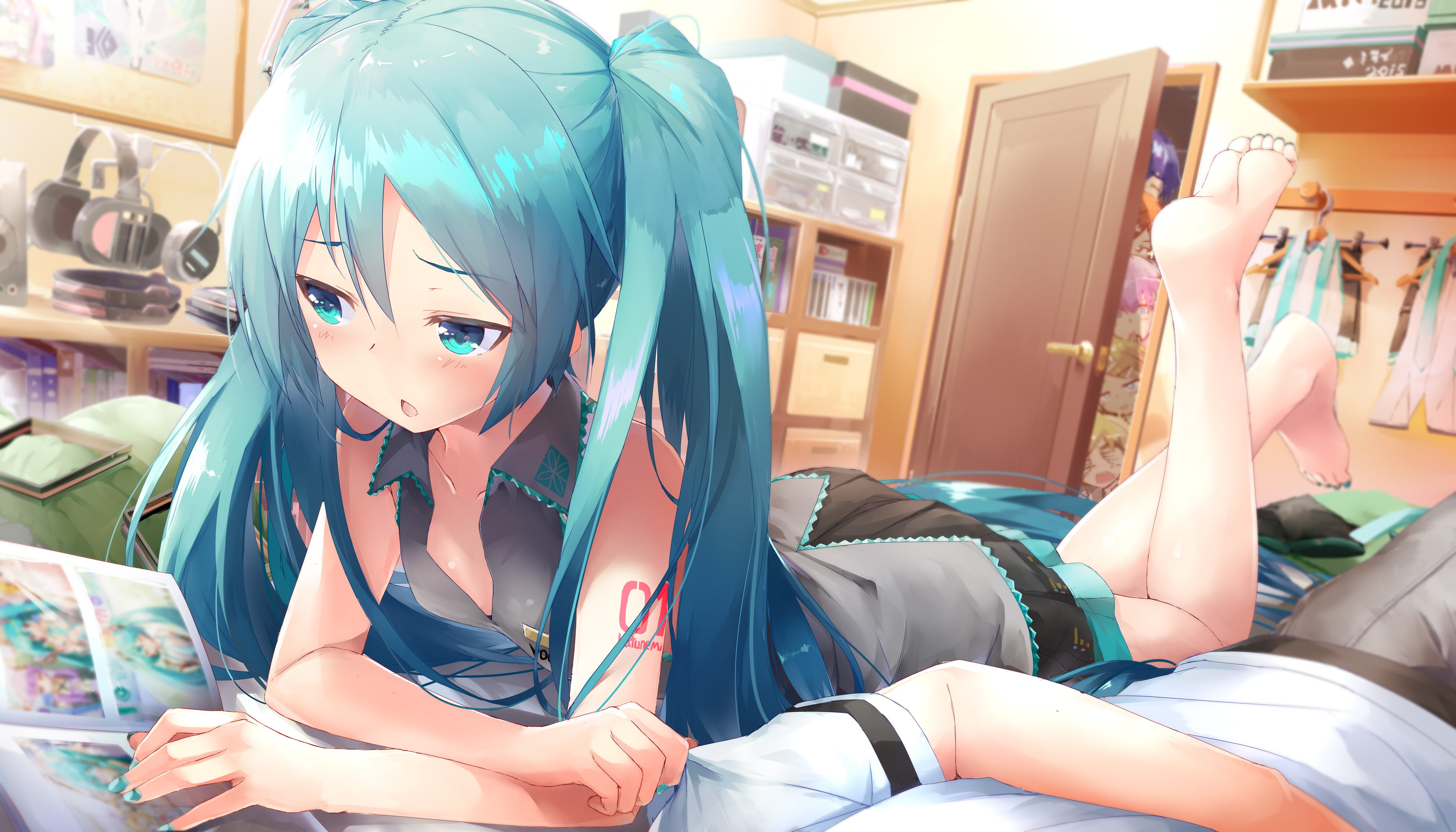 Rin Kagamine, Vocaloid, 2K, Anime, Meiko (Vocaloid), Kaito (Vocaloid), Luka Megurine, Len Kagamine, Hatsune Miku, HD Wallpaper
