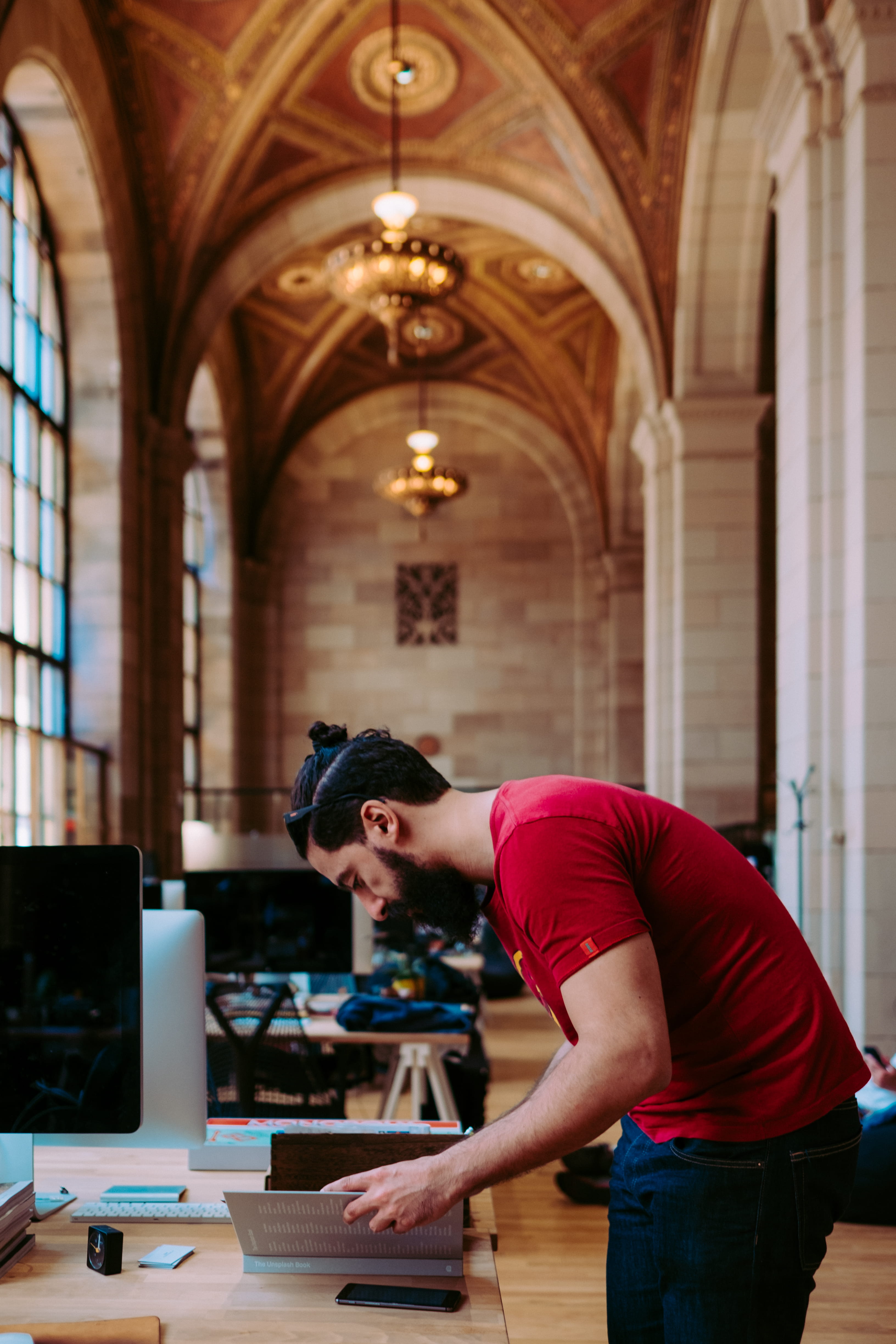 Montreal, book, man, people, bruno, connection, HQ, 4K, Crew, wireless technology, the unsplash book, real people, architecture, collective, focus on foreground, Phone HD Wallpaper