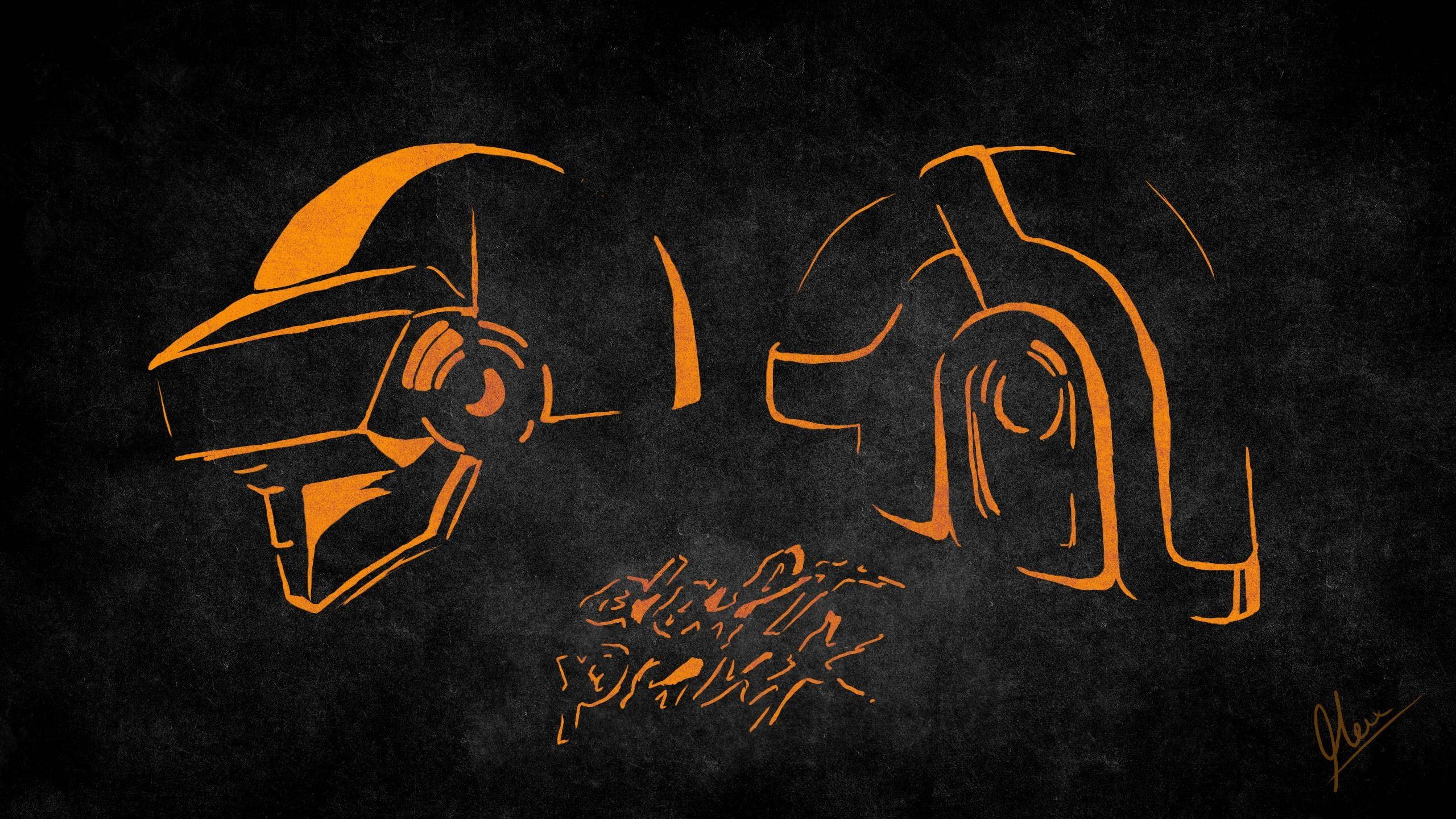 punk, music, 2K, artwork, masks, electronic, musican, daft, HD Wallpaper