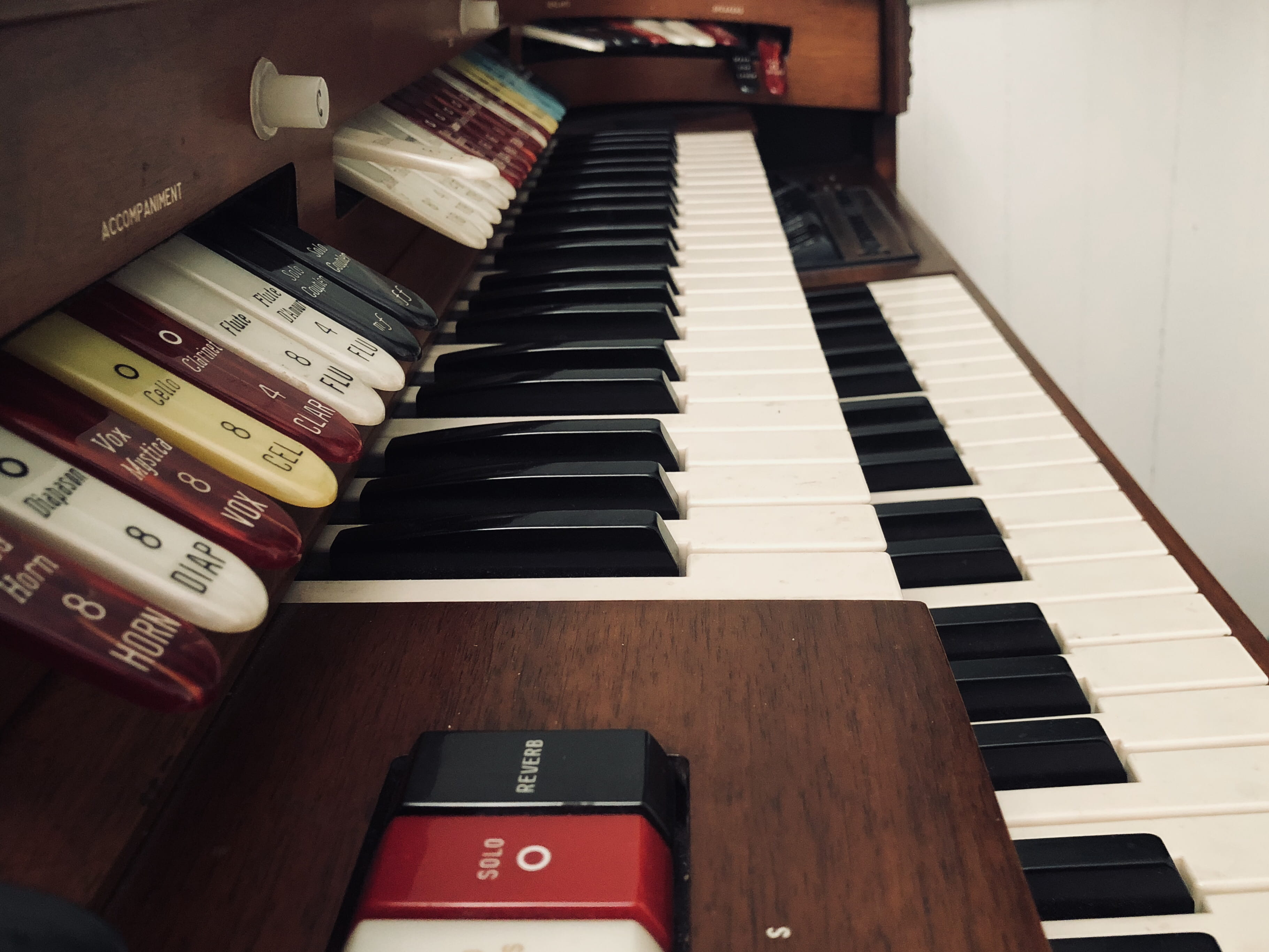musical equipment, musican, background, keyboard, high angle view, indoors, choice, close-up, arts culture and entertainment, wood - material, HD Wallpaper