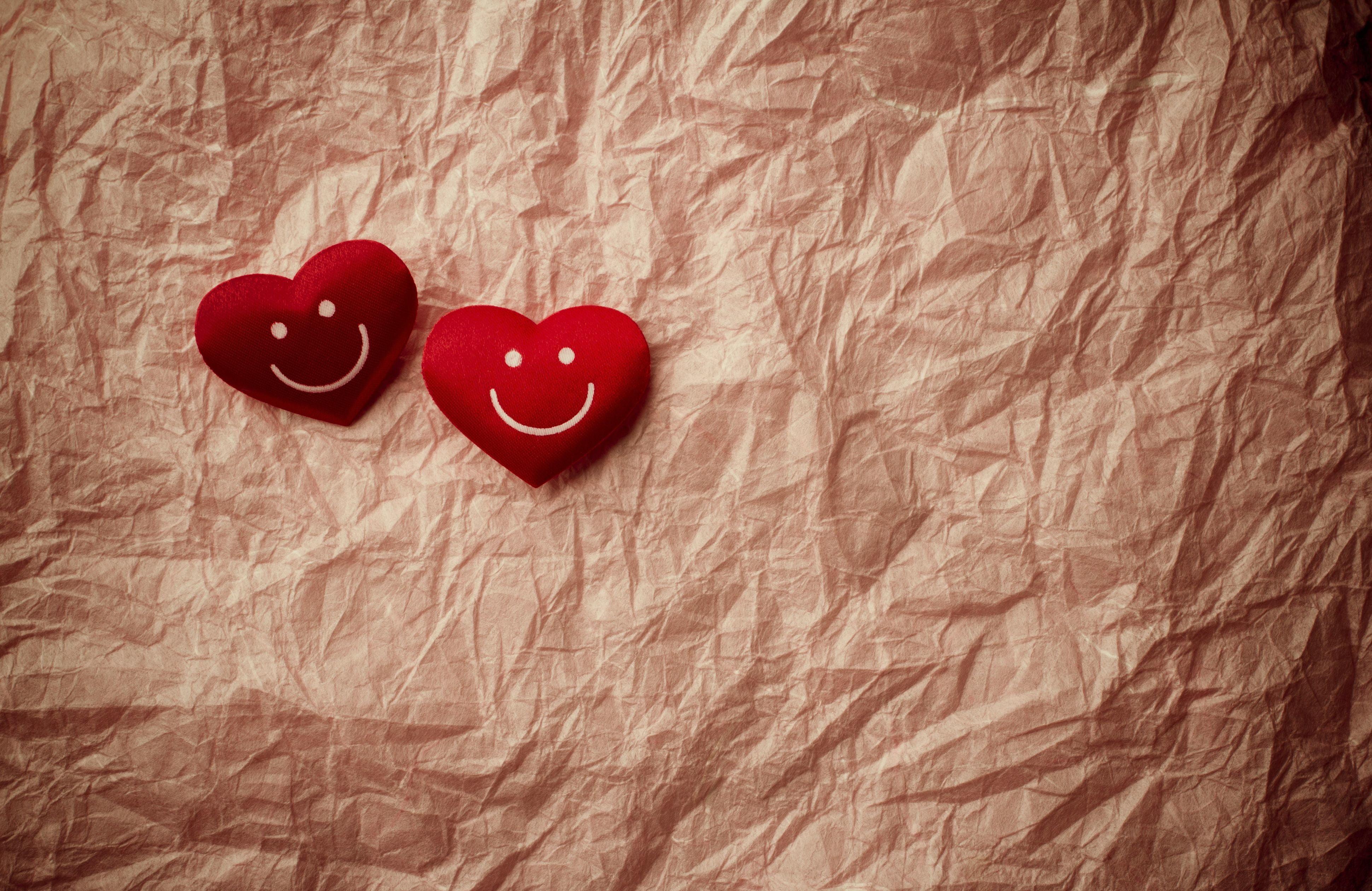 brown, wedding, holiday, greeting, mood, indoors, positive emotion, heart, valentine Card, decoration, red, design, message, love, gift, emotion, 4K, day, HD Wallpaper