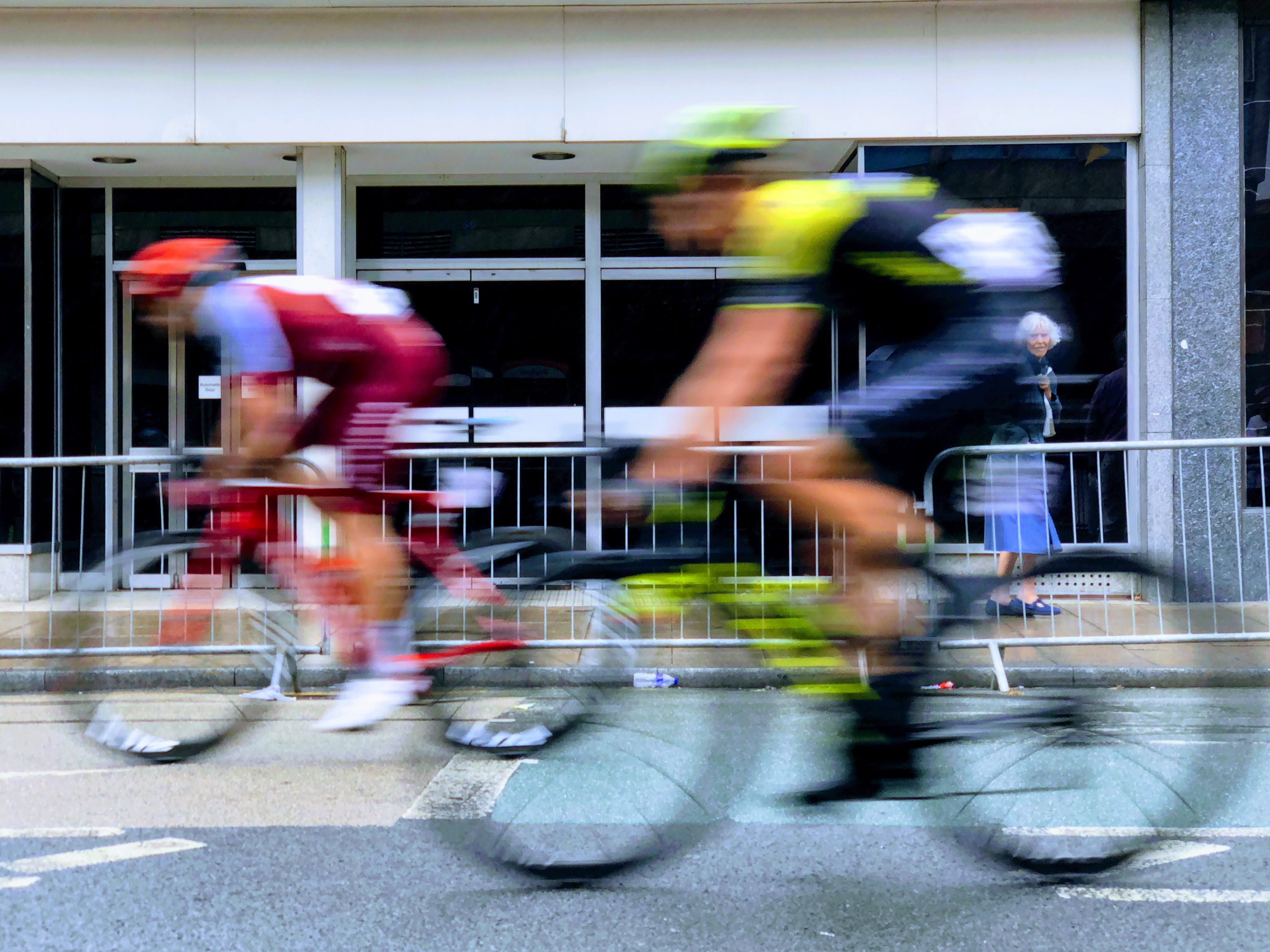 parking lot, competition, people, healthy lifestyle, exercising, train, collage, motion, bicycle, bikes, sport, daytime, 2K, london, lifestyles, human limb, HD Wallpaper