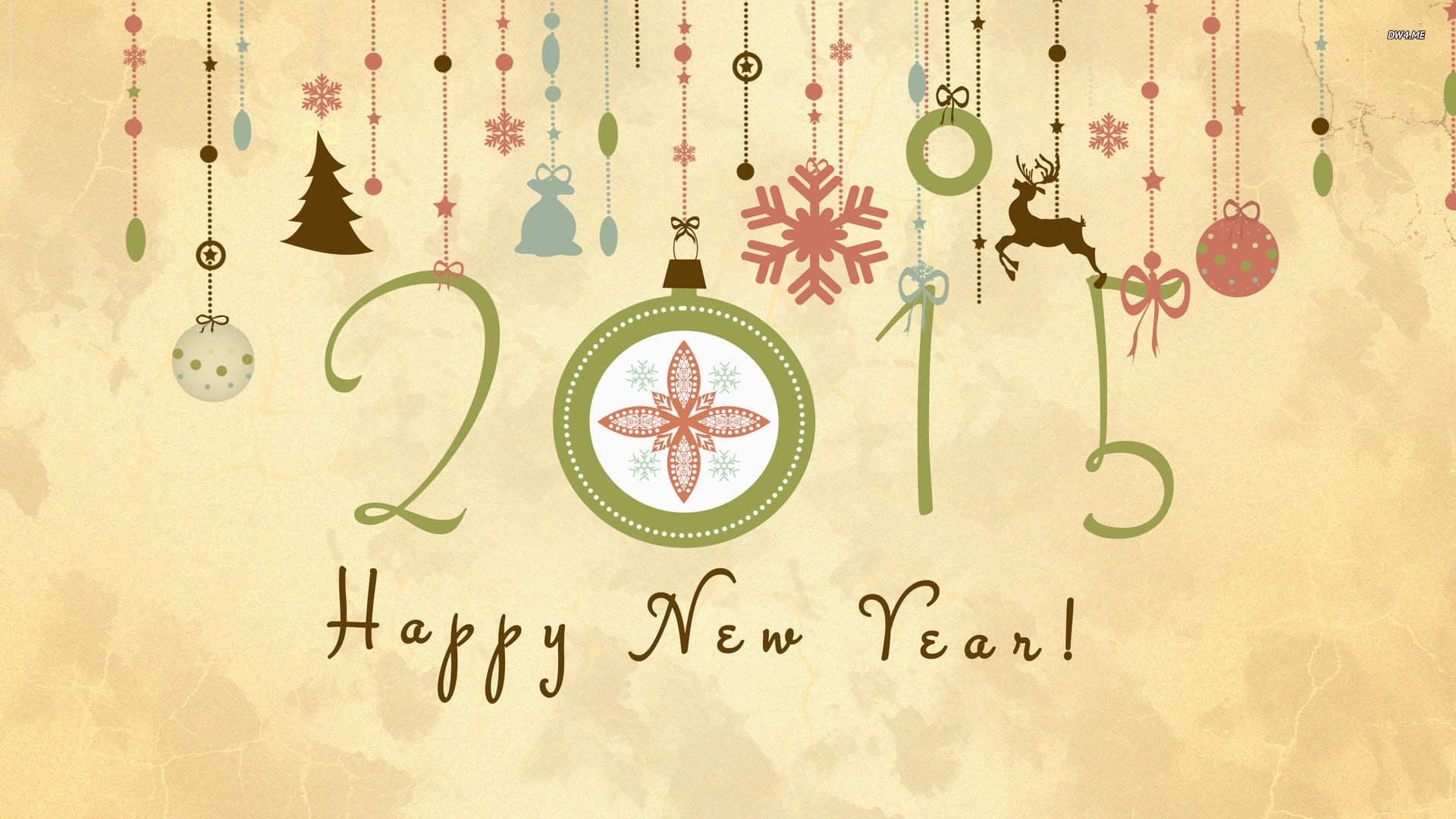 clock, celebration, year, creativity, communication, Holiday, art, 1080P, Christmas, New Year, paper, hanging, decoration, still life, 2015, art and craft, HD Wallpaper