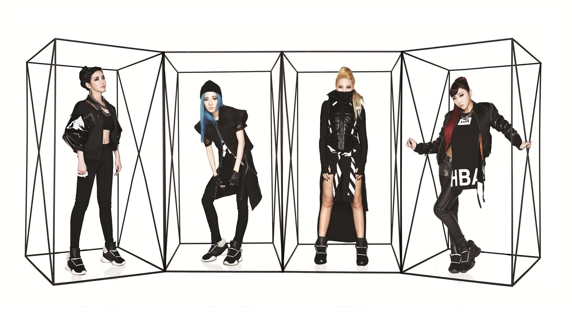 K-pop, music, Asian girls, 1080P, South Korea, 2NE1, girls, HD Wallpaper