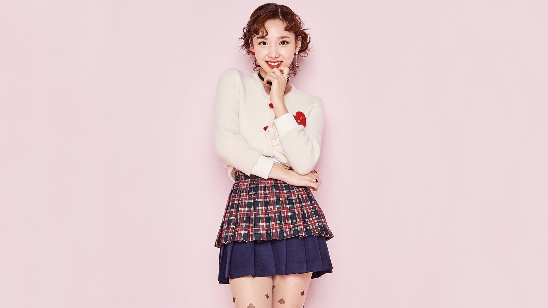 Smile, Naeyeon (Singer), Twice, Girl, Band (Music), 1080P, Asian, K-Pop, Twice (Band), HD Wallpaper