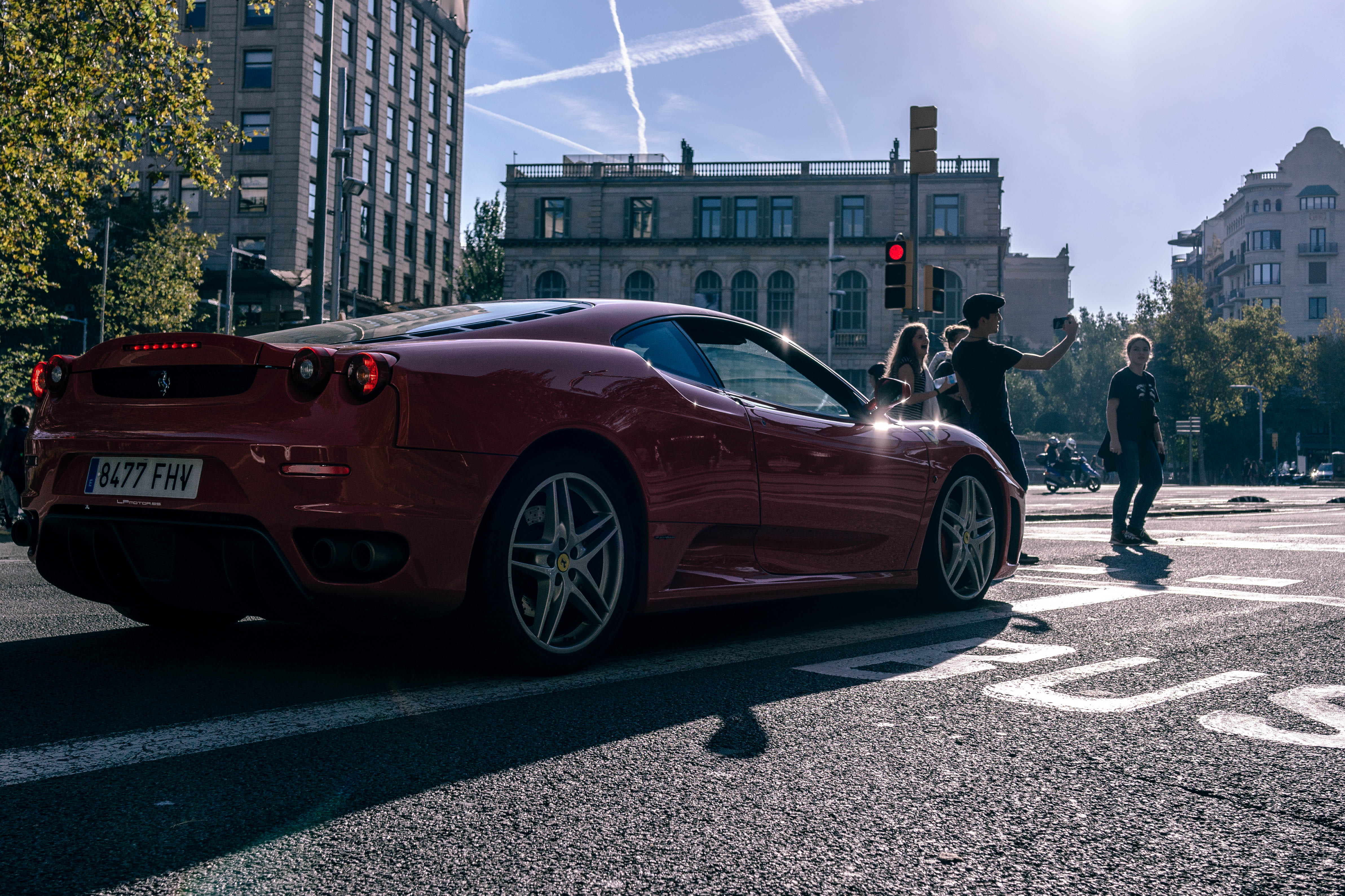 road, dusk, coupe, urban, automobile, motor vehicle, transportation system, architecture, shiny, expensive, machine, transportation, convertible, design, HD Wallpaper