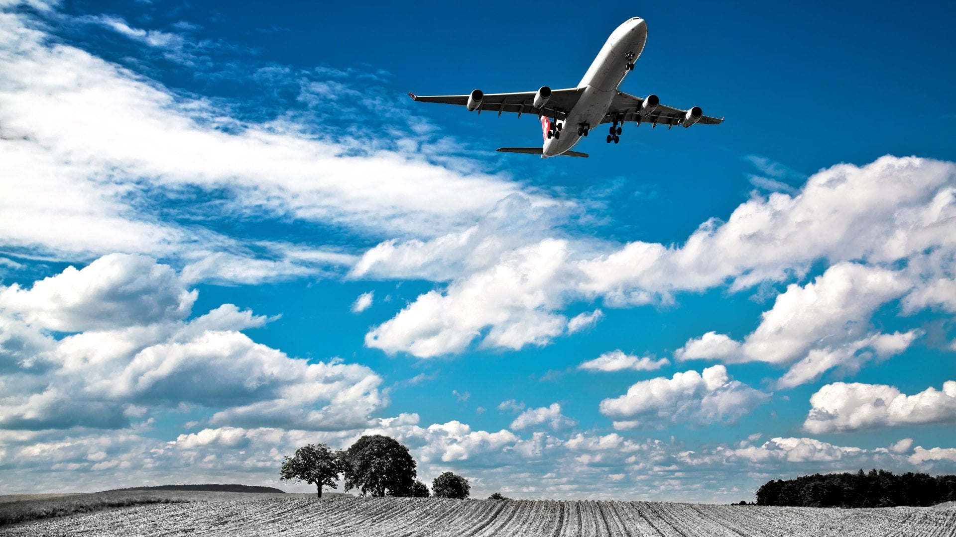 day, travel, cloud - sky, mode of transportation, airport, flying, aerospace industry, outdoors, Aircraft, Airplane, commercial airplane, sunlight, journey, HD Wallpaper