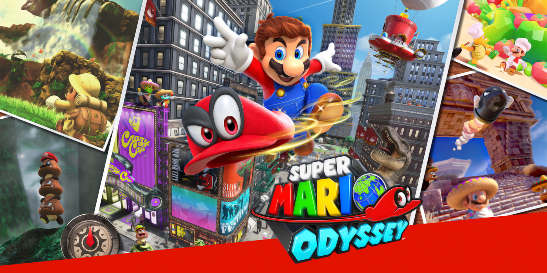 1080P, Mario, Super Mario Odyssey, HD Wallpaper