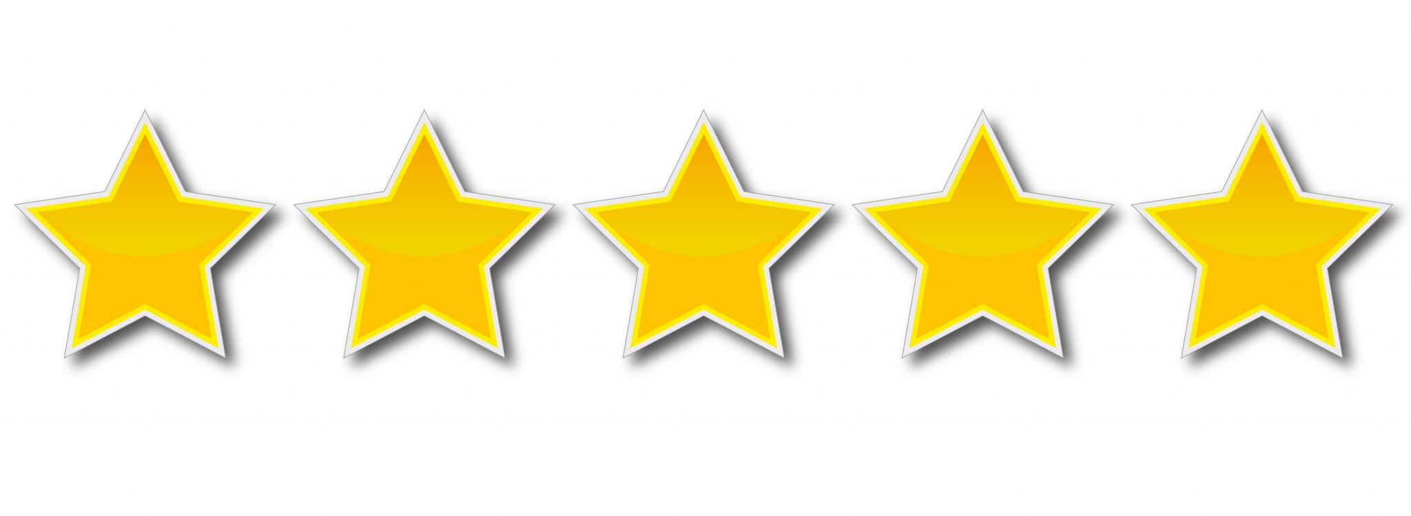 cut out, 1080P, winning, communication, success, stars  for computer, gold, white background, yellow, gold colored, quality control, studio shot, star shape, HD Wallpaper