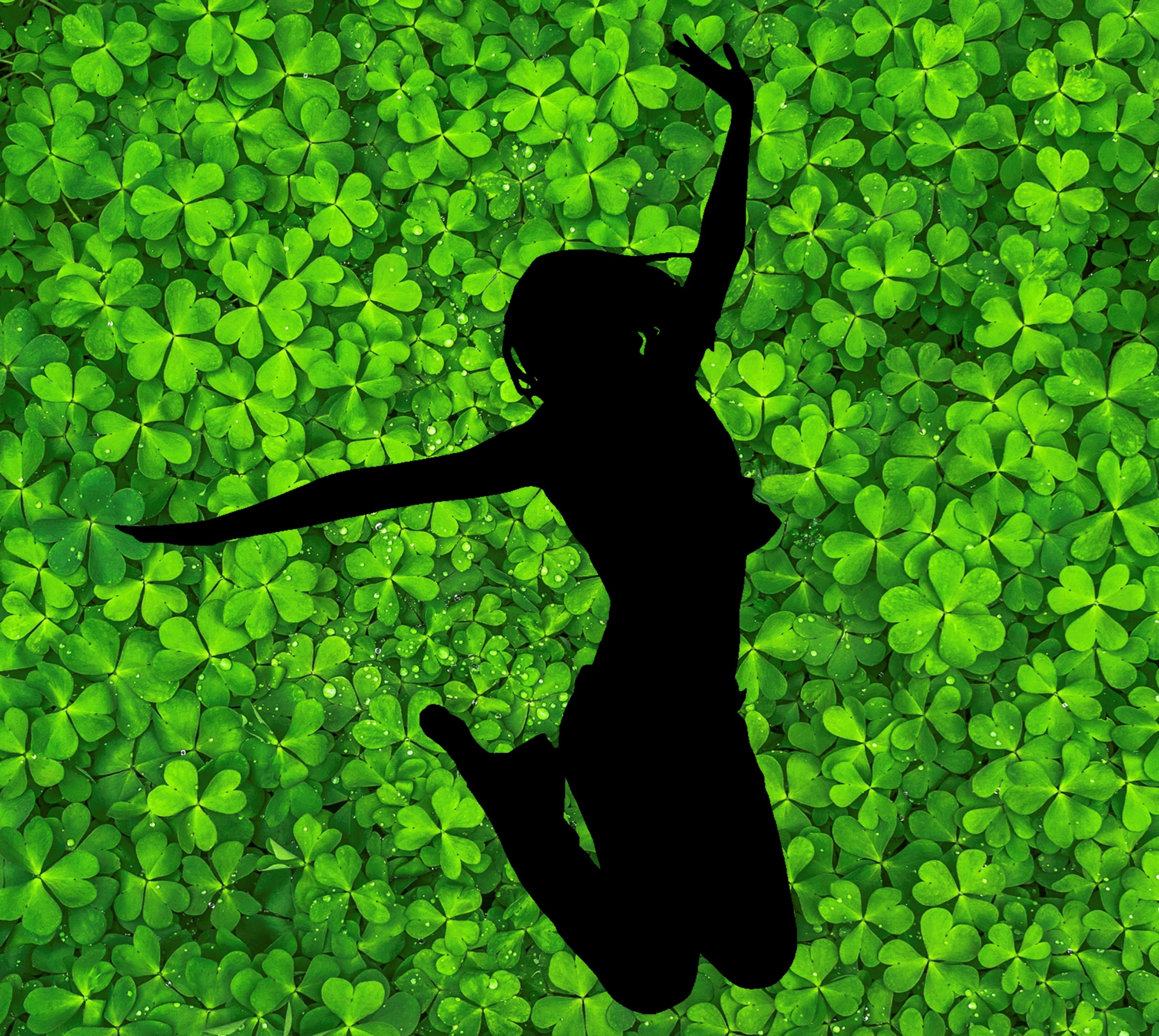 green color, satisfied, happiness, jumping, full length, emotion, people, joy, love, happiness in life, dancing, leisure activity, outdoors, self love, HD Wallpaper