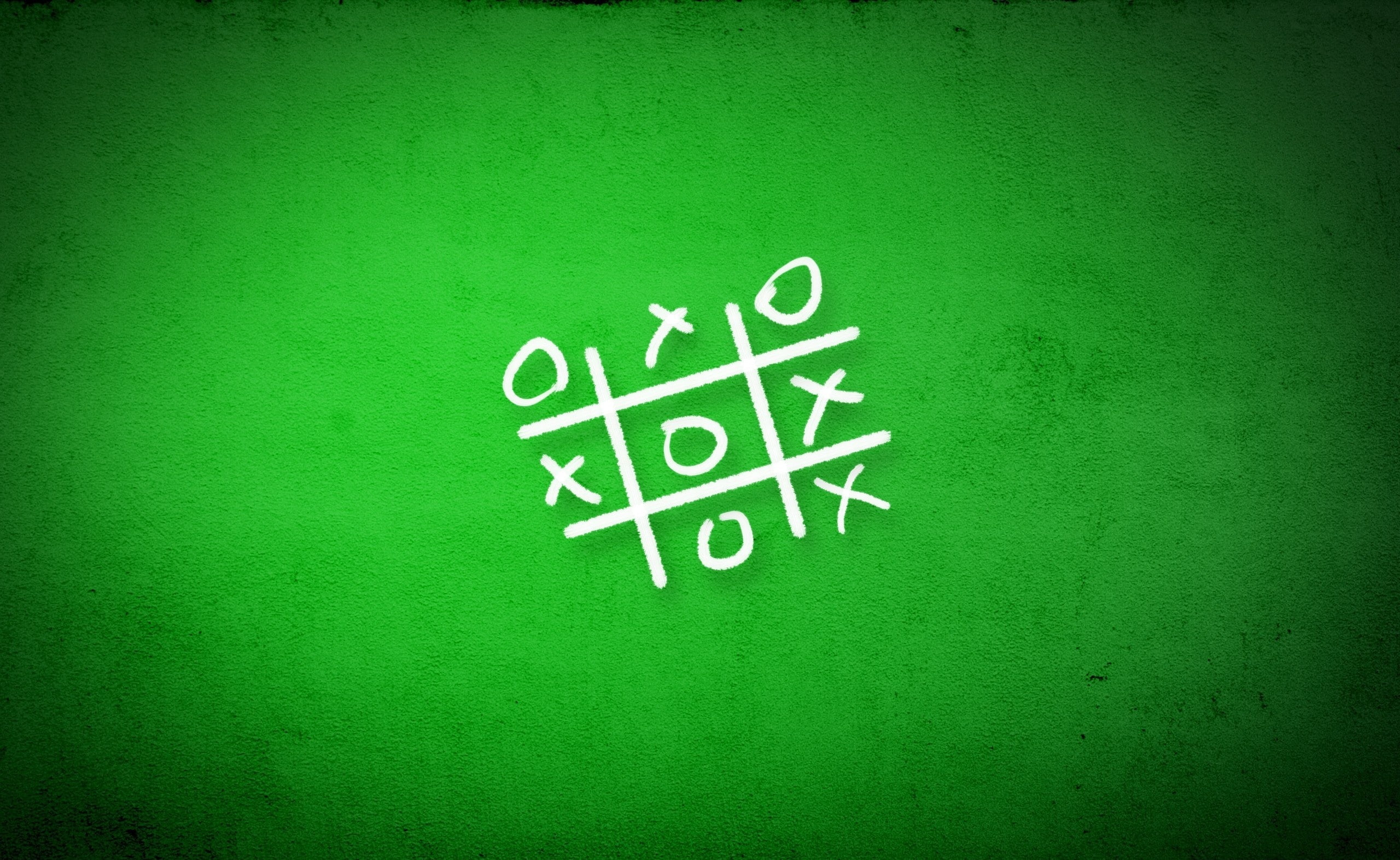 Games, western script, backgrounds, green, board, communication, text, sign, tac, close-up, colored background, overlay, textured, blackboard, 2K, Game, HD Wallpaper