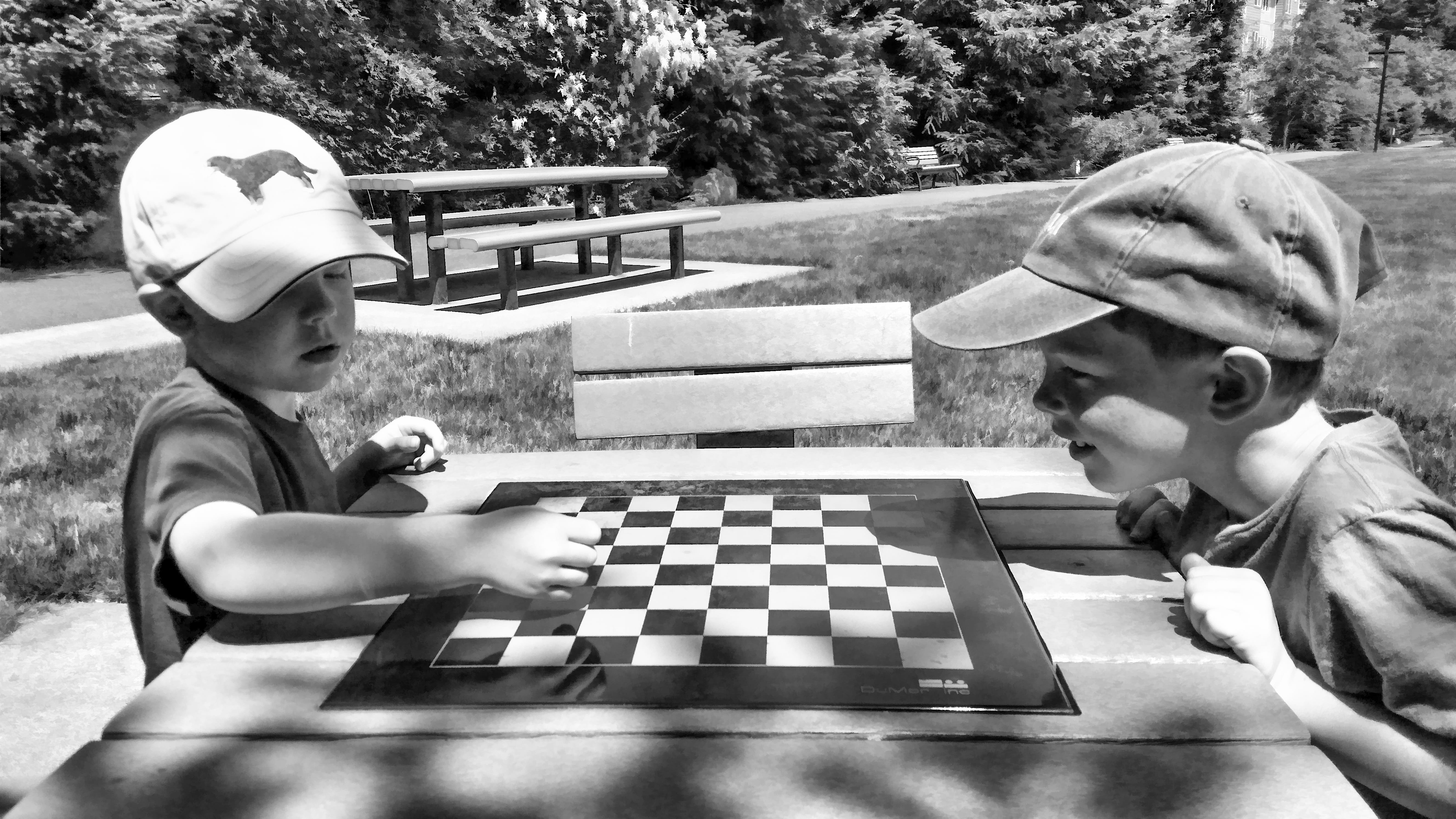 day, males, 5K, strategy, men, cap, black and white, cousins, school, lads, play, pacific, young, black, competition, two, adult, table, family, leisure games, HD Wallpaper