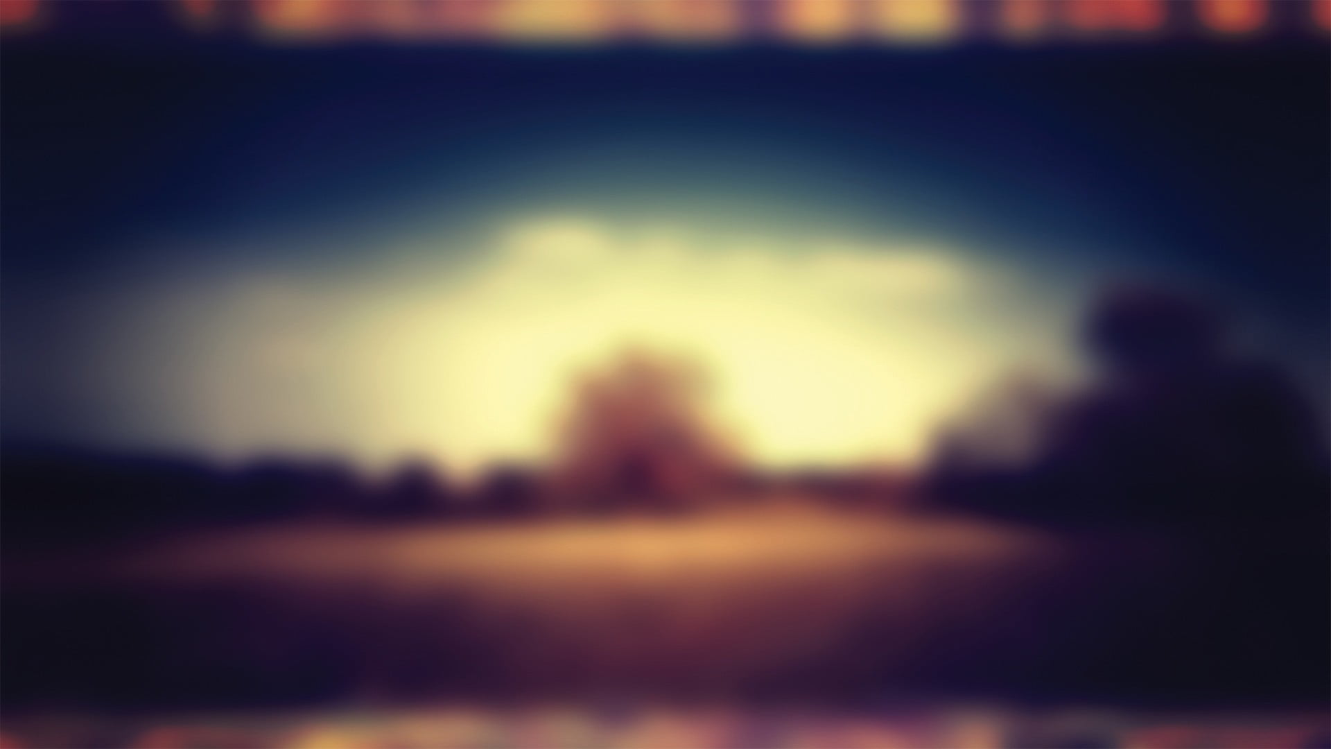 sunset, nature, adult, positive emotion, men, back lit, love, emotion, blurred, silhouette, techno, people, enjoyment, 1080P, soft focus, sky, night, calm, HD Wallpaper
