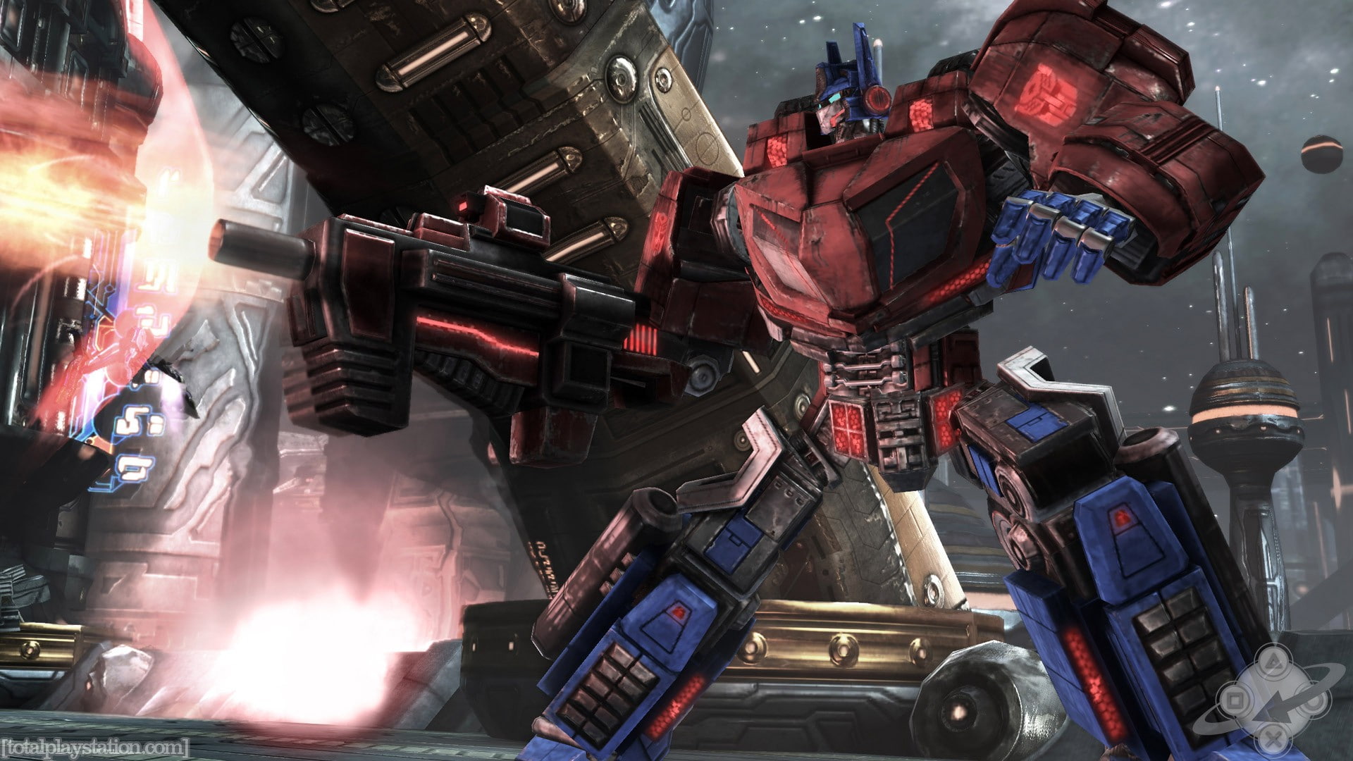 industry, transportation, technology, safety, motor vehicle, video games, futuristic, camera - photographic equipment, metal, mode of transportation, Transformers, HD Wallpaper