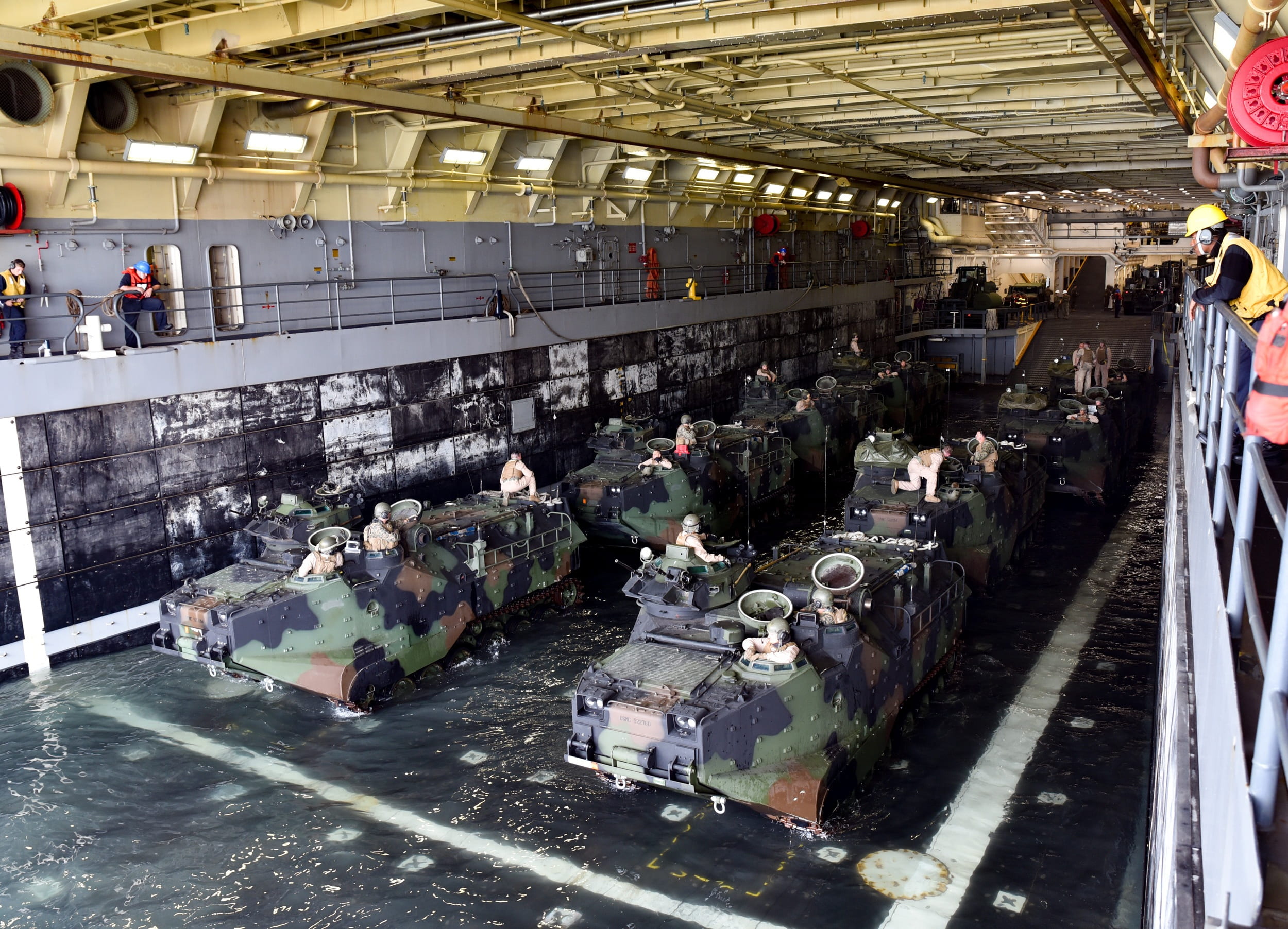 day, men, indoors, technology, aav, business, factory, united states, architecture, incidental people, united states marine corps, marines, real people, HD Wallpaper