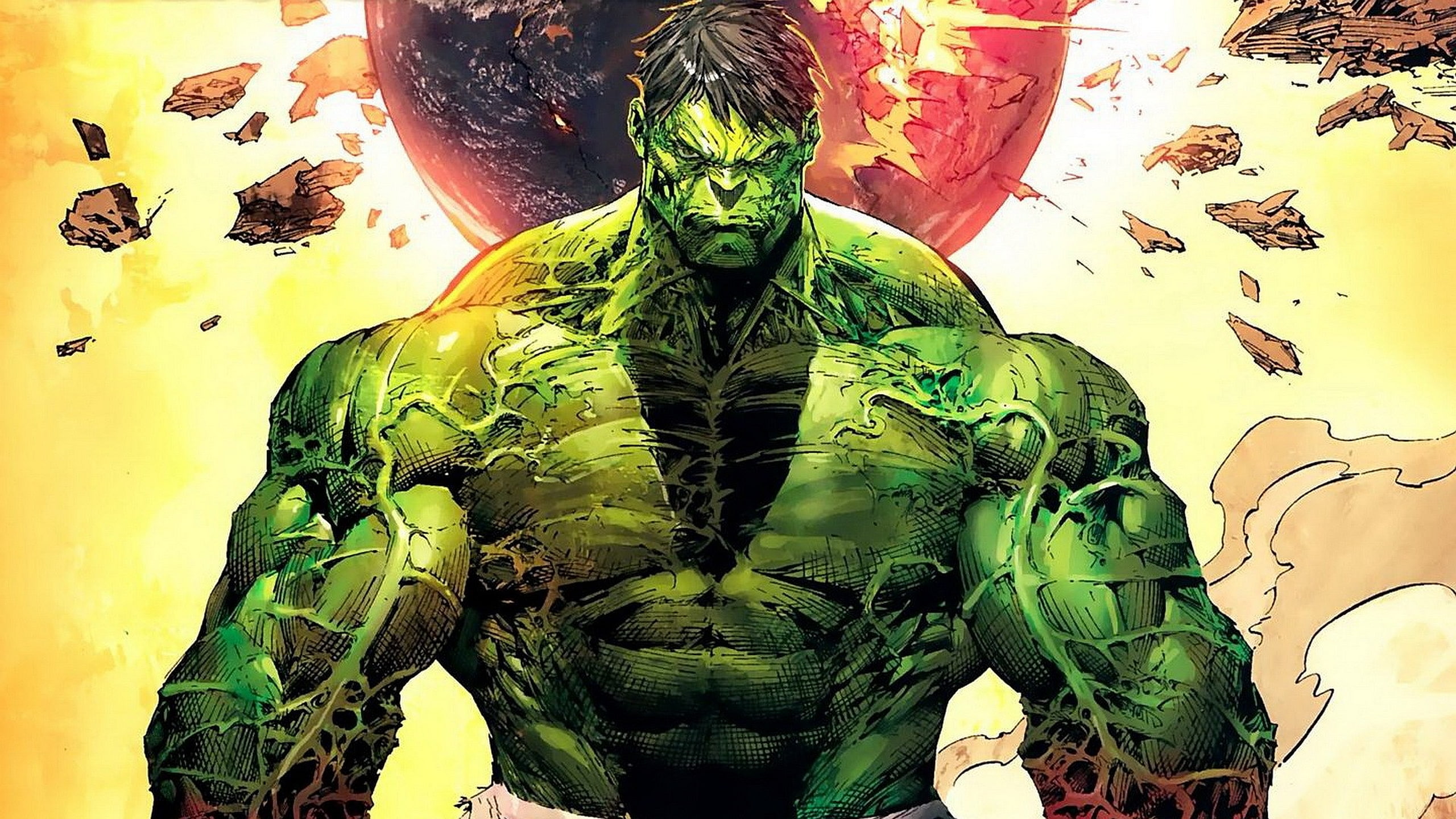 hd, comics, hulk, 2K, HD Wallpaper
