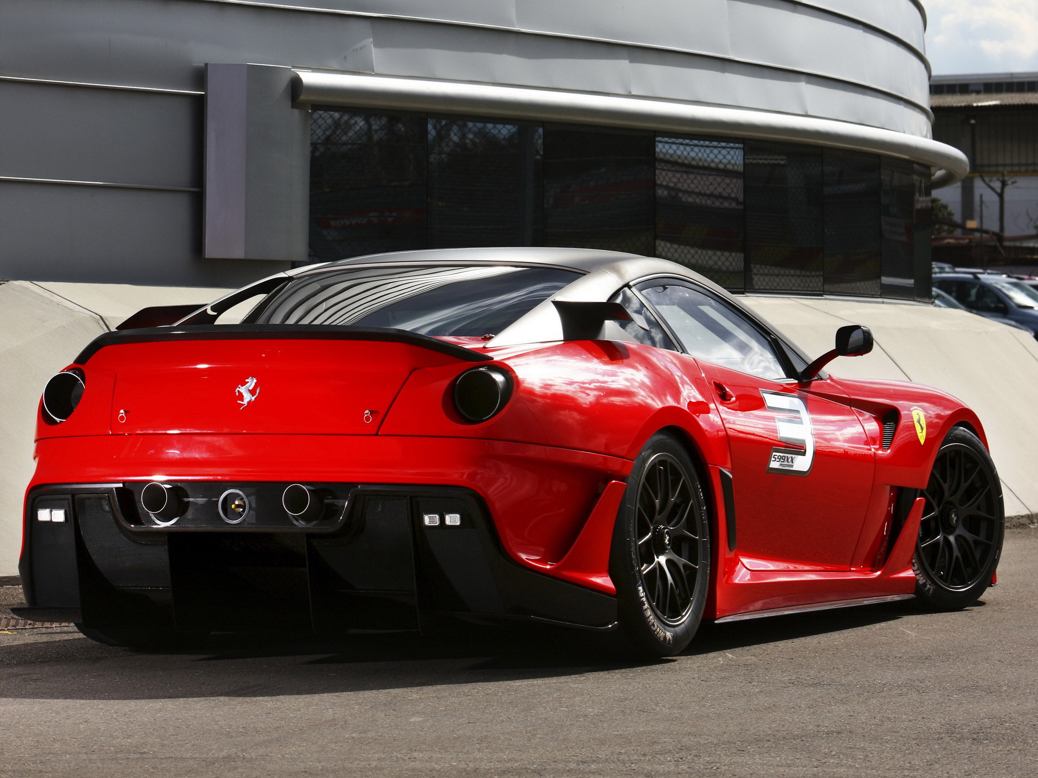 599xx, supercar, supercars, 2009, ferrari, 1080P, HD Wallpaper