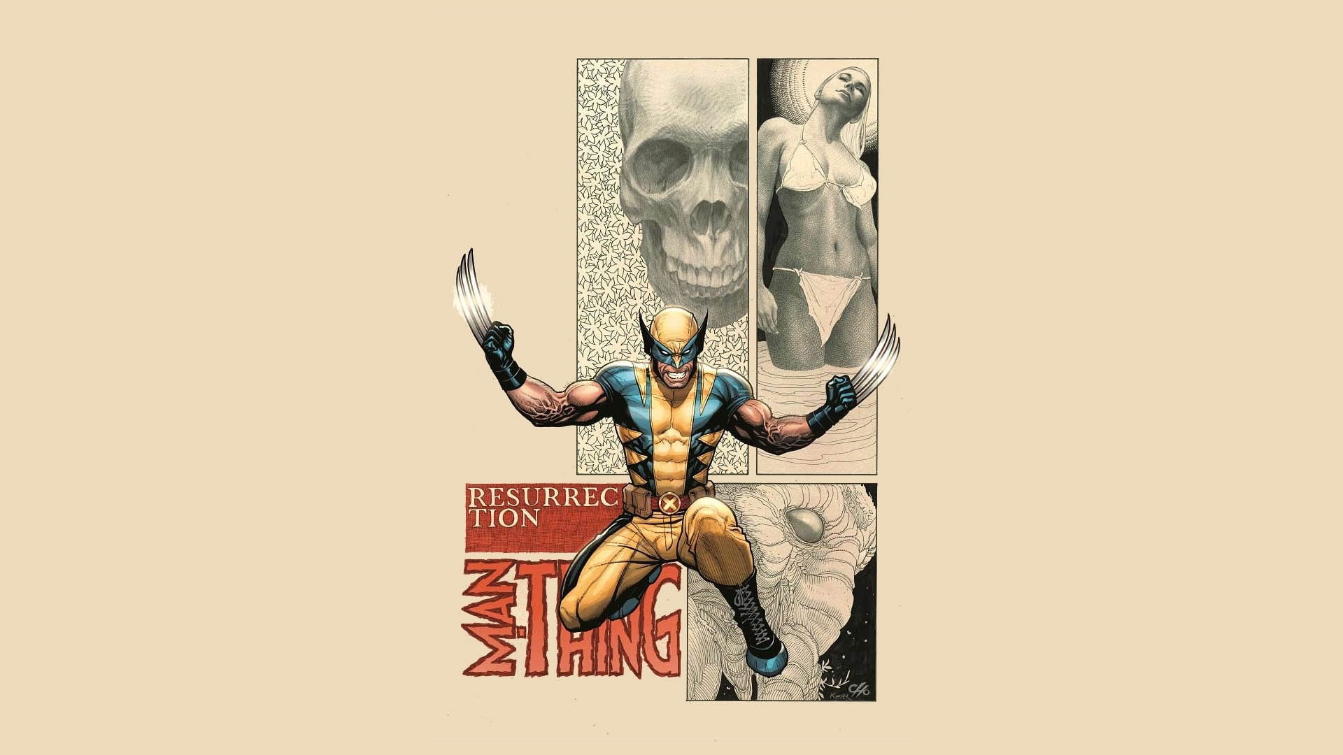 1080P, savage wolverine, HD Wallpaper