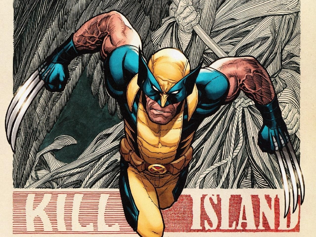 savage wolverine, 720P, HD Wallpaper