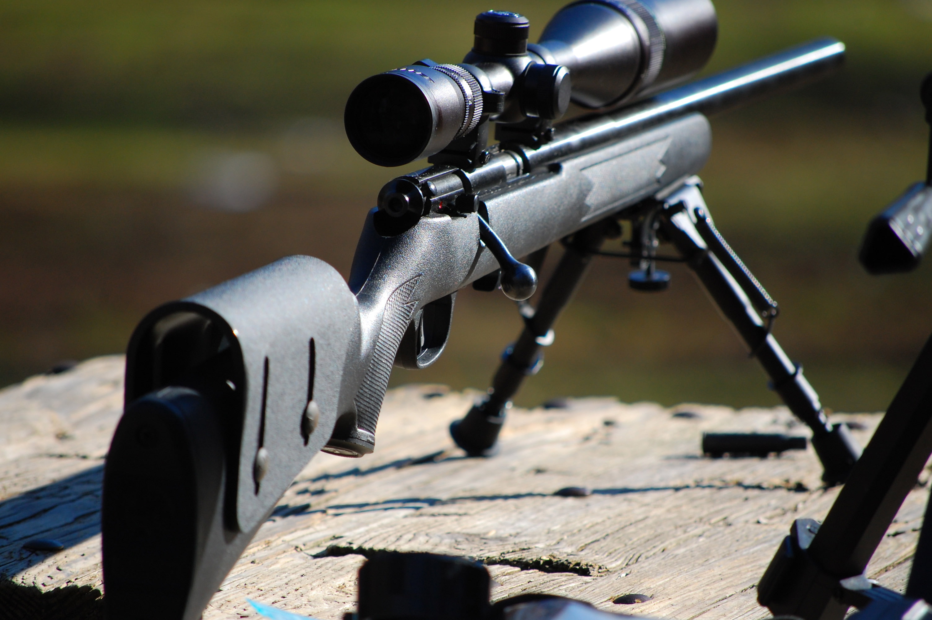 sniper, rifle, 2K, weapons, SAVAGE MKII, HD Wallpaper