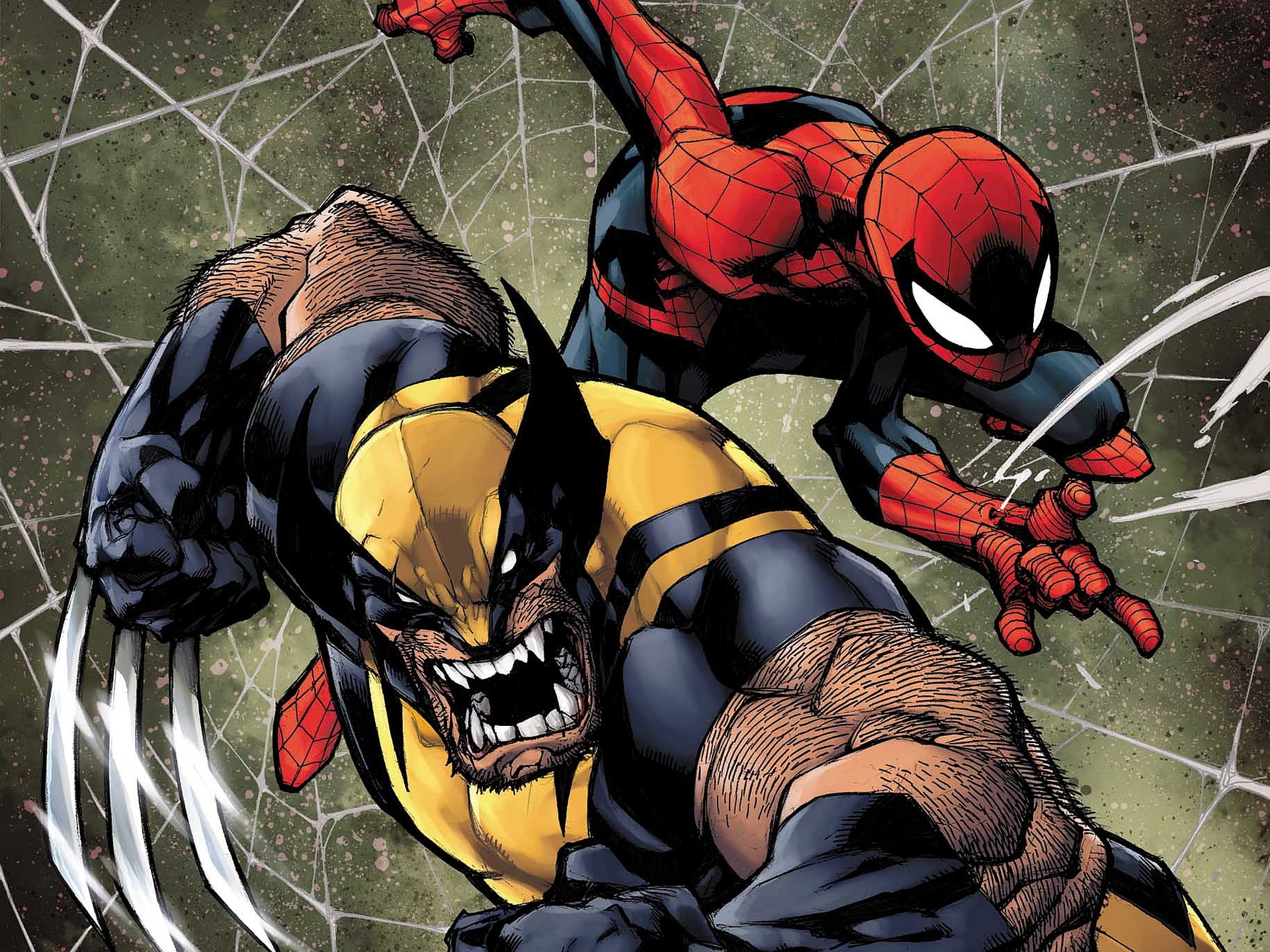 1080P, Spider-Man, Savage Wolverine, Comics, Wolverine, HD Wallpaper