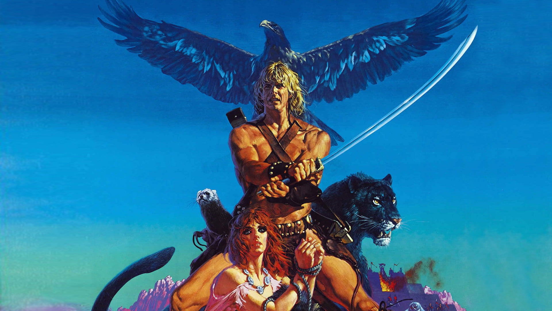 movie poster, panthers, 1080P, Beastmaster (1982), HD Wallpaper