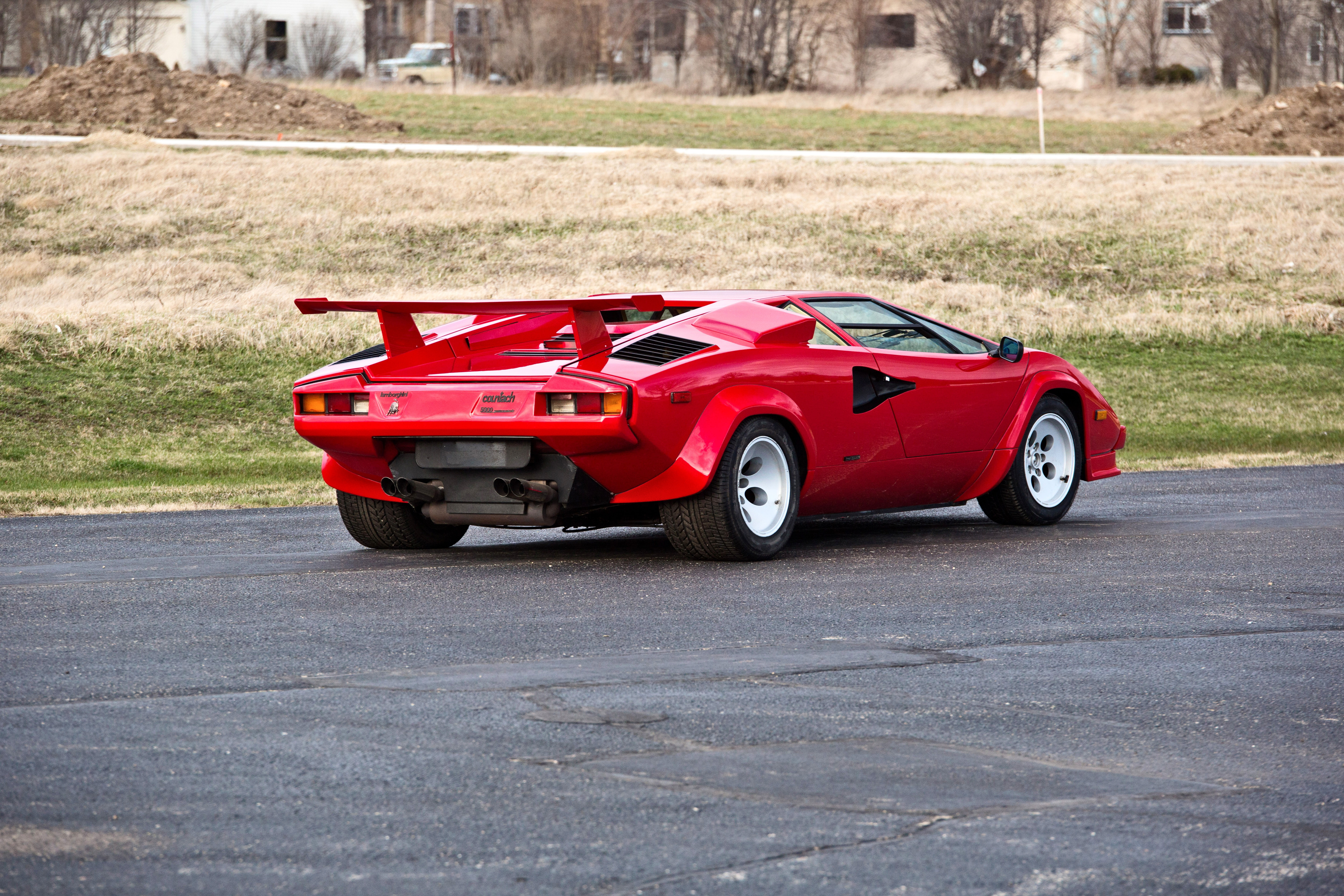 quattrovalvole, countach, exotic, italy, 1986, 5K, lamborghini, 5000, supercar, classic, HD Wallpaper