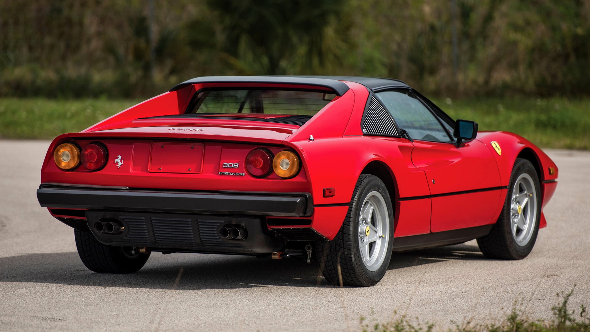 Ferrari, Car, Grand Tourer, Red Car, 1080P, Old Car, Convertible, Ferrari 308 GTS Quattrovalvole, Sport Car, HD Wallpaper