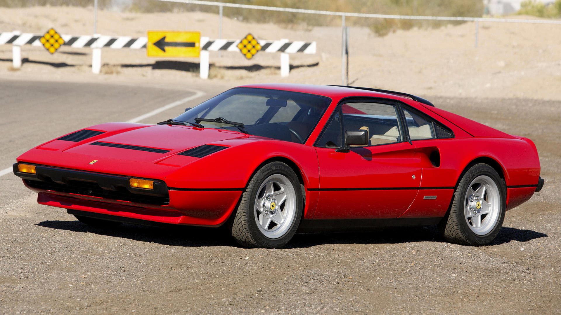 Old Car, Red Car, Grand Tourer, Car, Ferrari, Ferrari 308 GTB Quattrovalvole, 1080P, Sport Car, Coupé, HD Wallpaper