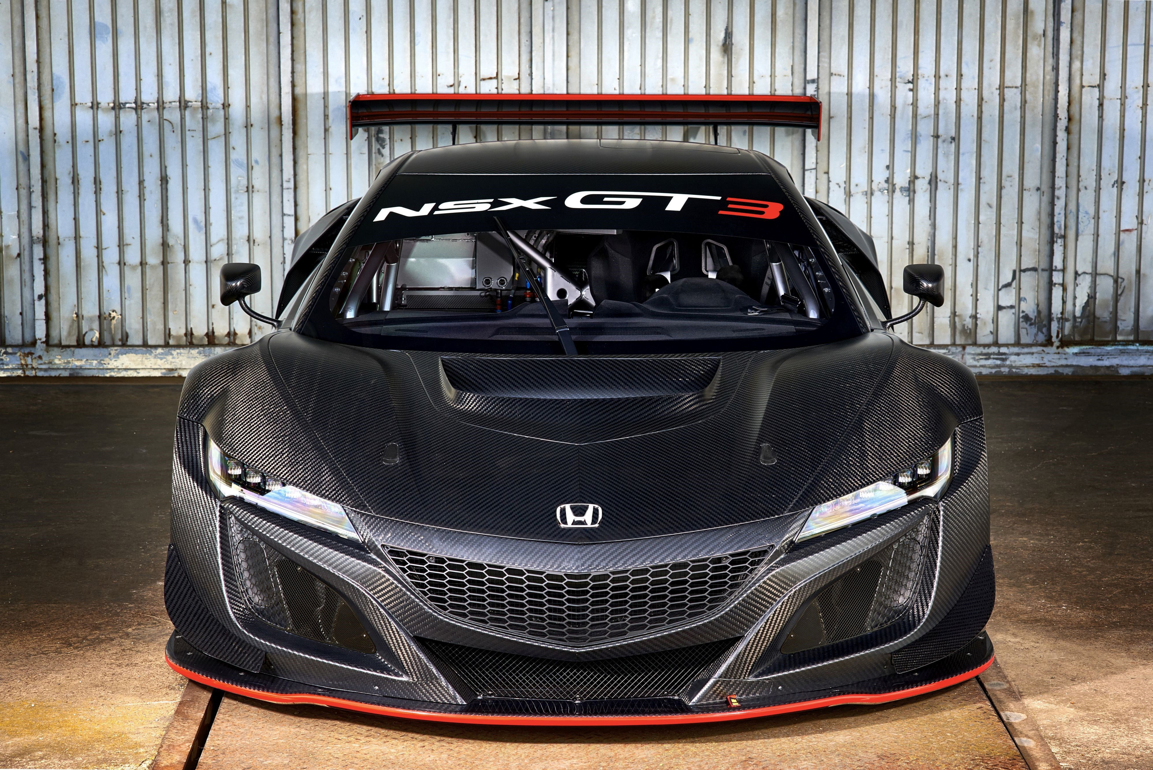 4K, 4K, 2017, Honda NSX GT3, HD Wallpaper