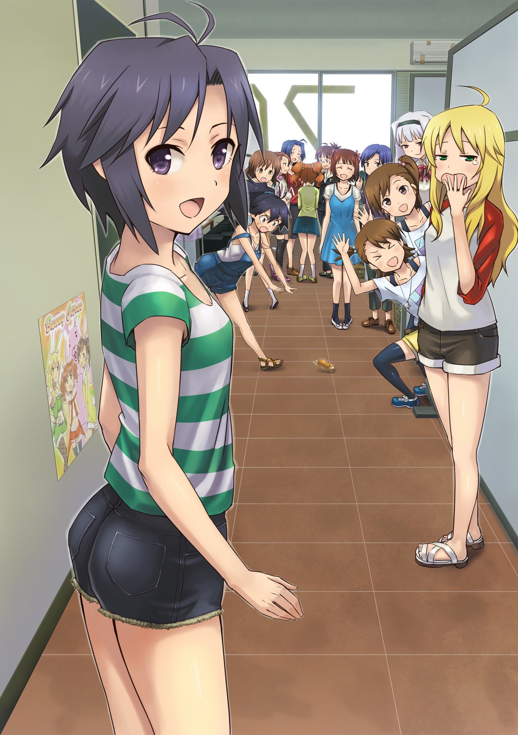 haruka, kisaragi, otonashi, idolmaster, ganaha, anime, yukiho, yayoi, chihaya, kotori, 1080P, takatsuki, futami, azusa, takane, hoshii, ritsuko, akizuki, Phone HD Wallpaper