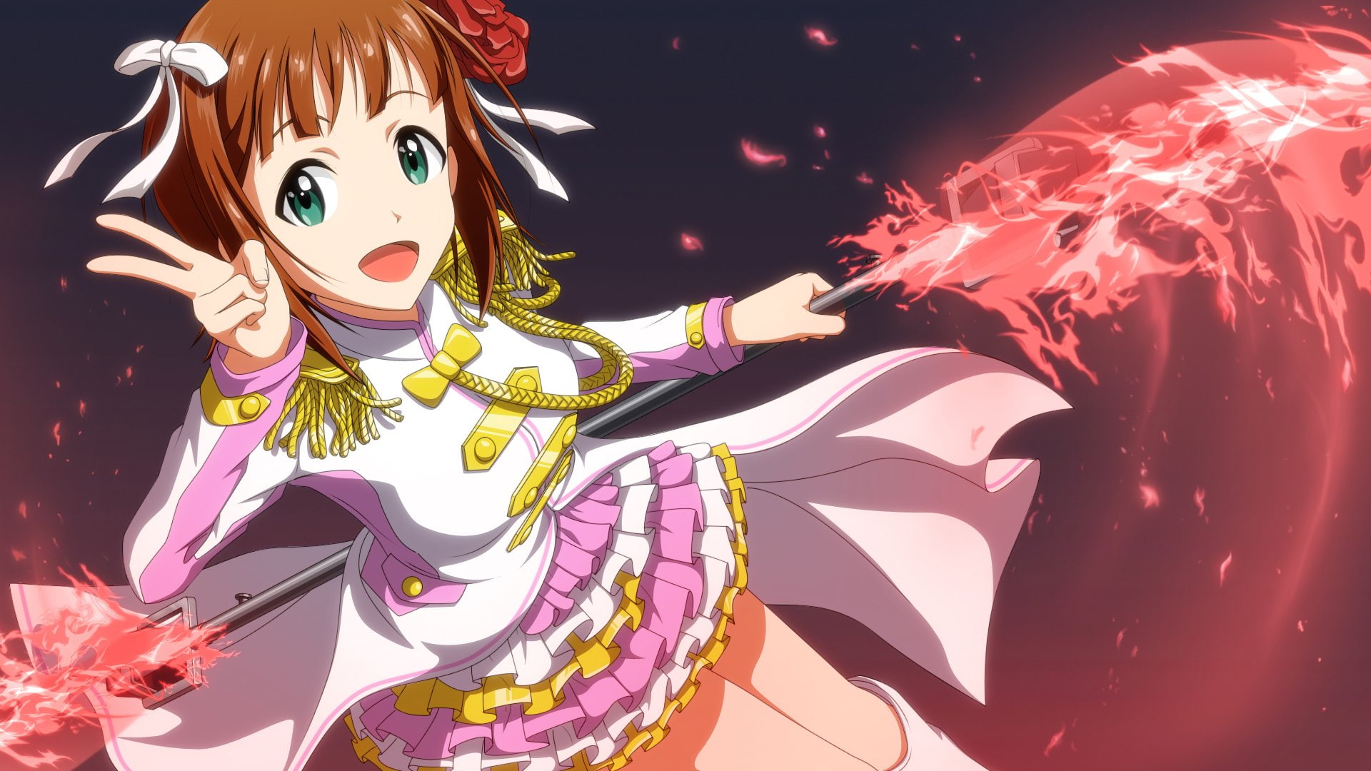 Haruka Amami, 1080P, The iDOLM@STER, Anime, HD Wallpaper