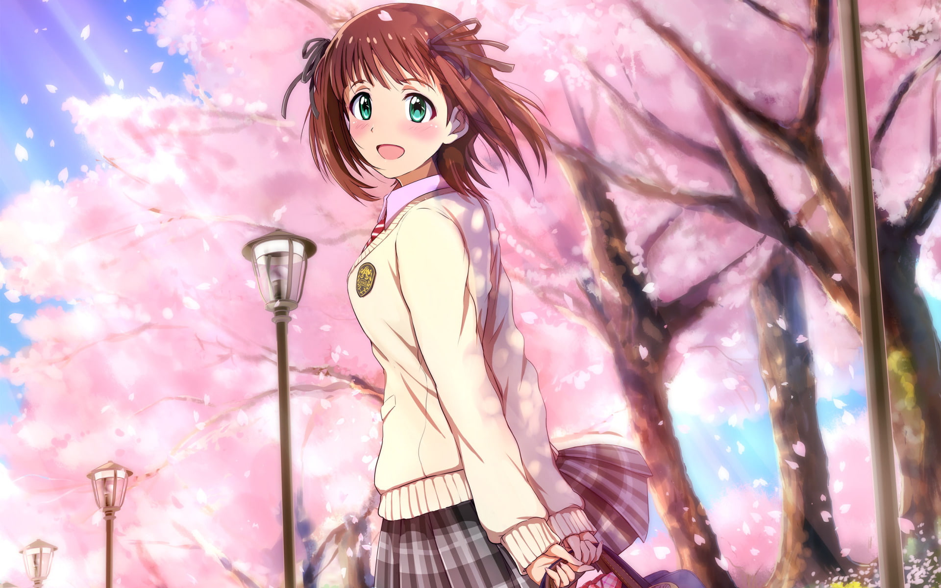 Haruka Amami, The iDOLM@STER, Anime, 1080P, HD Wallpaper