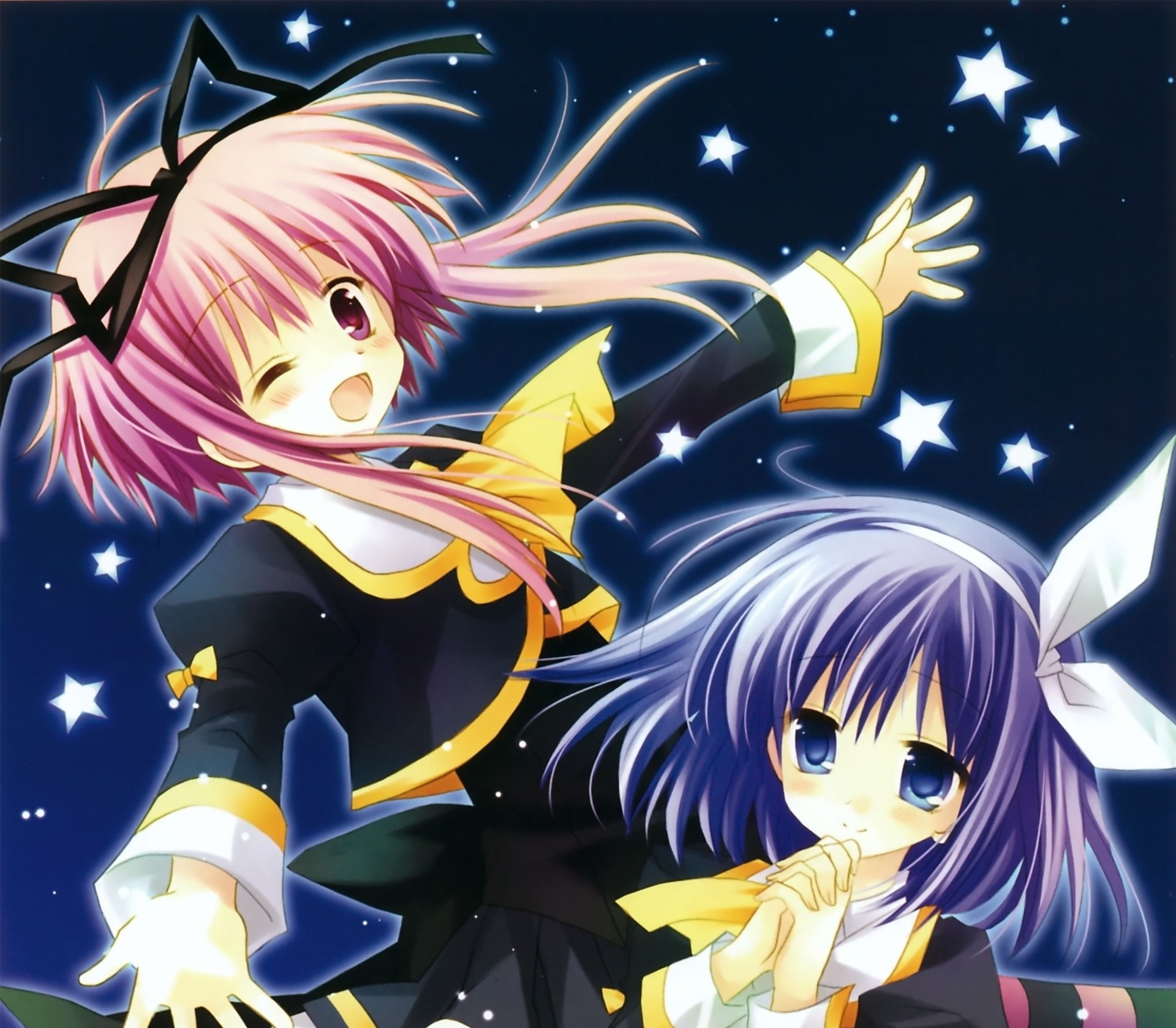 Amane Fujisaki, Stellar Theatre, Anime, 1080P, Satsuki Tachibana, HD Wallpaper